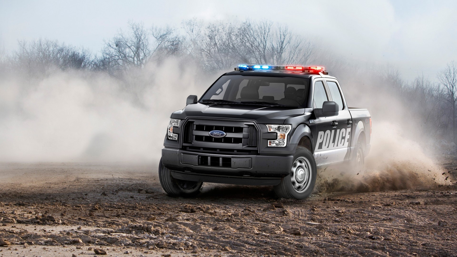 2016 Ford F-150 Special Service Vehicle Police Truck HD Wallpaper