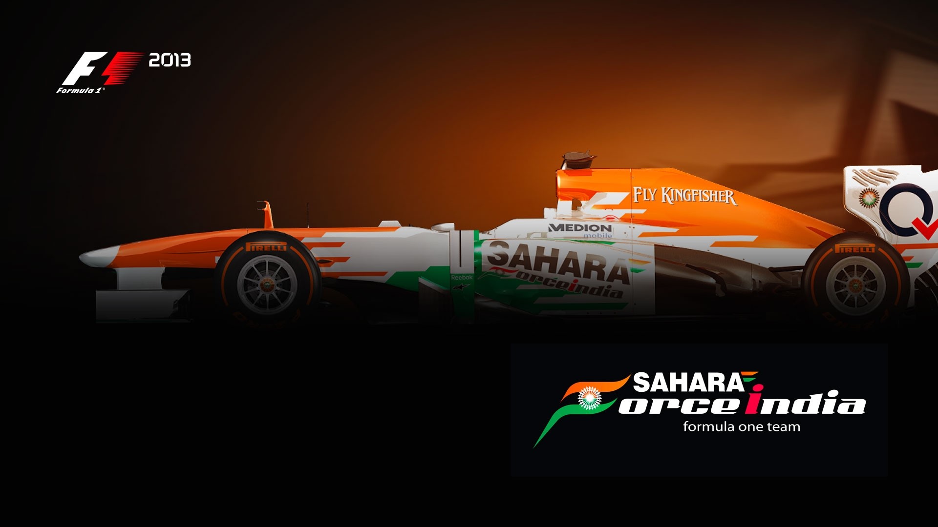 Sahara Force India Formula 1 Team 2013 Car HD Wallpaper
