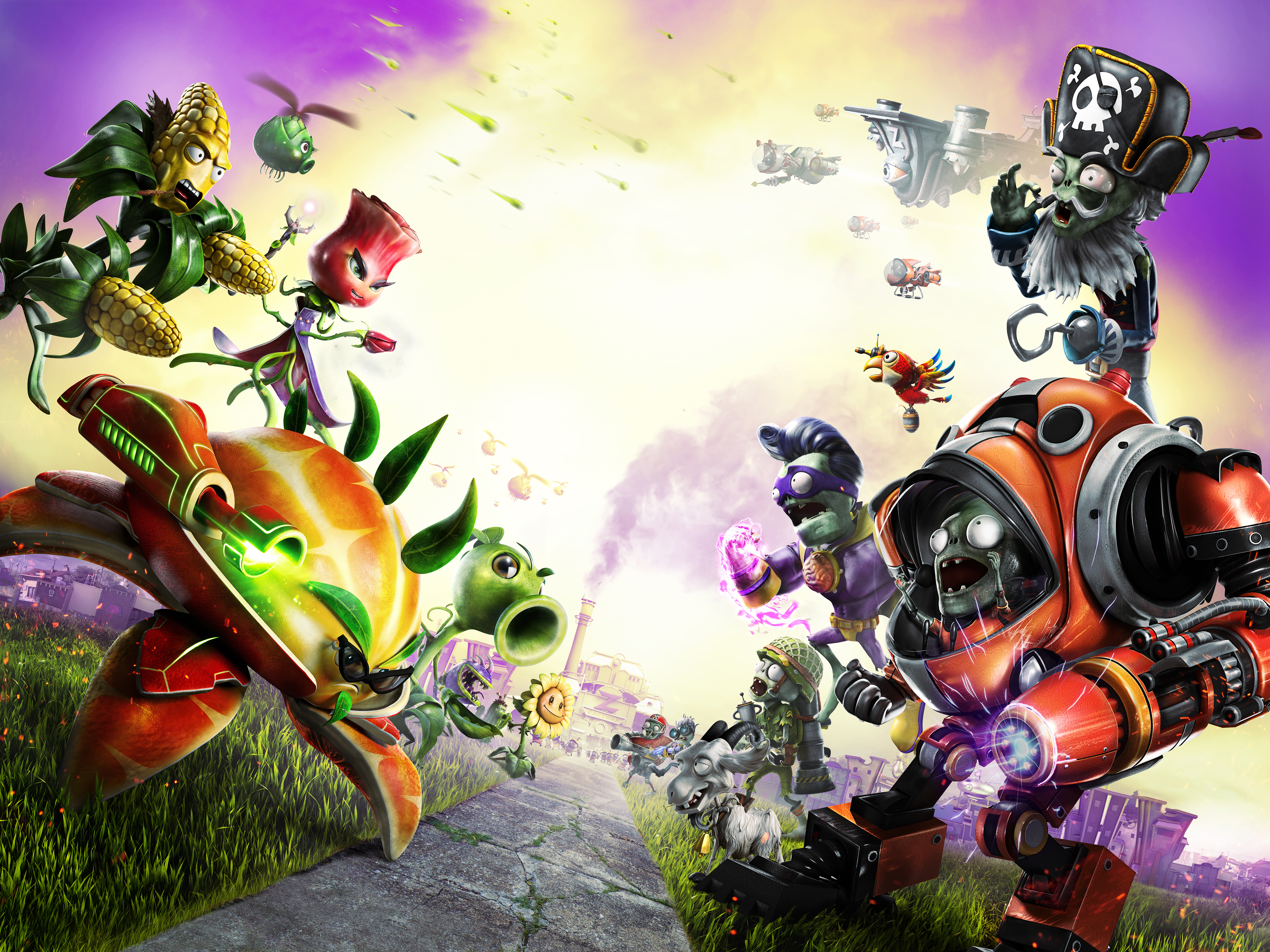 Plants vs. Zombies: Garden Warfare 2 4K HD Wallpaper