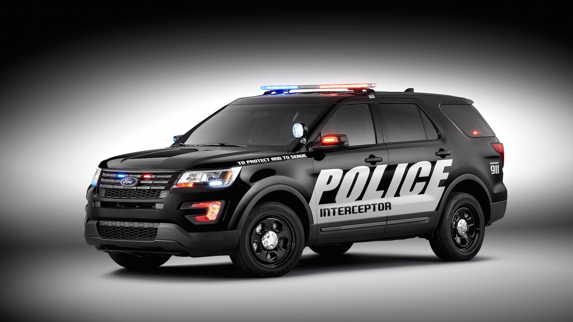 Ford Police Interceptor SUV HD Wallpaper