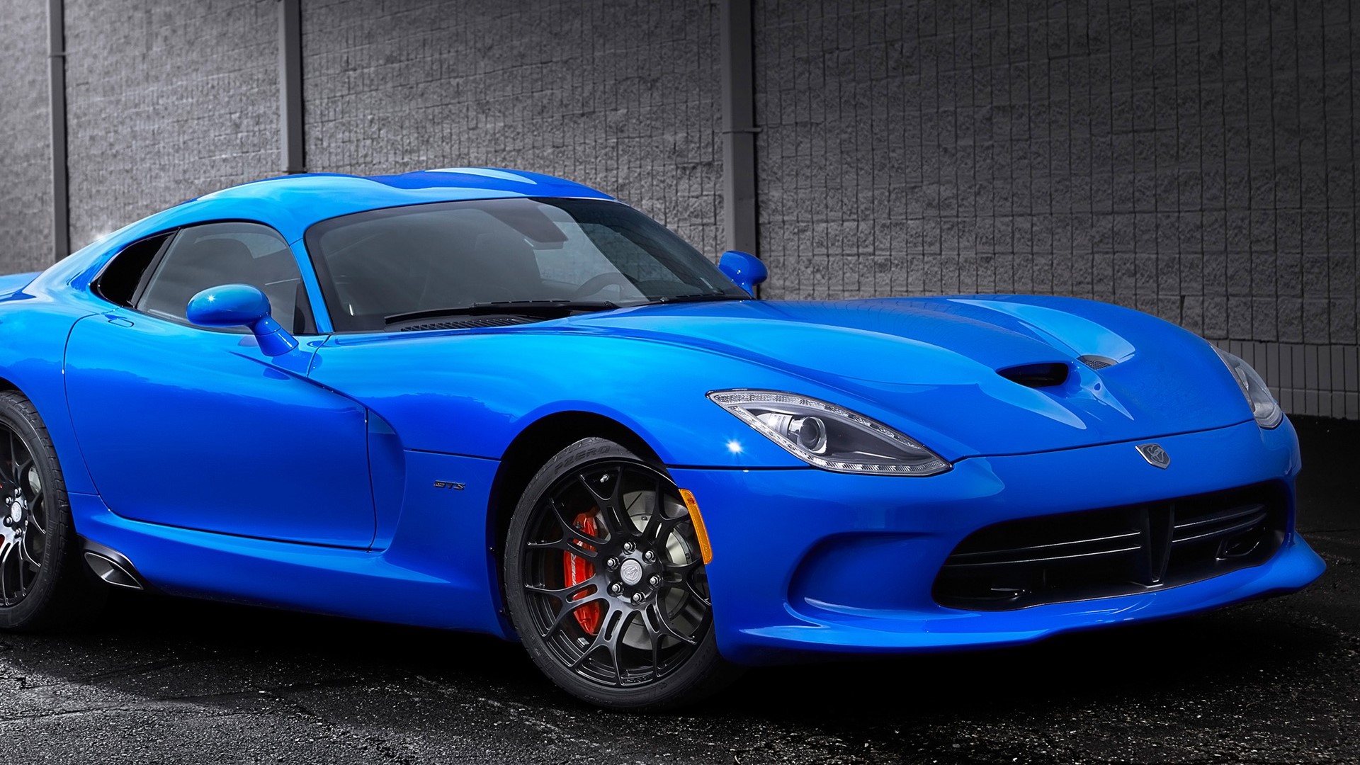 Blue 2014 SRT Viper Coupe HD Wallpaper