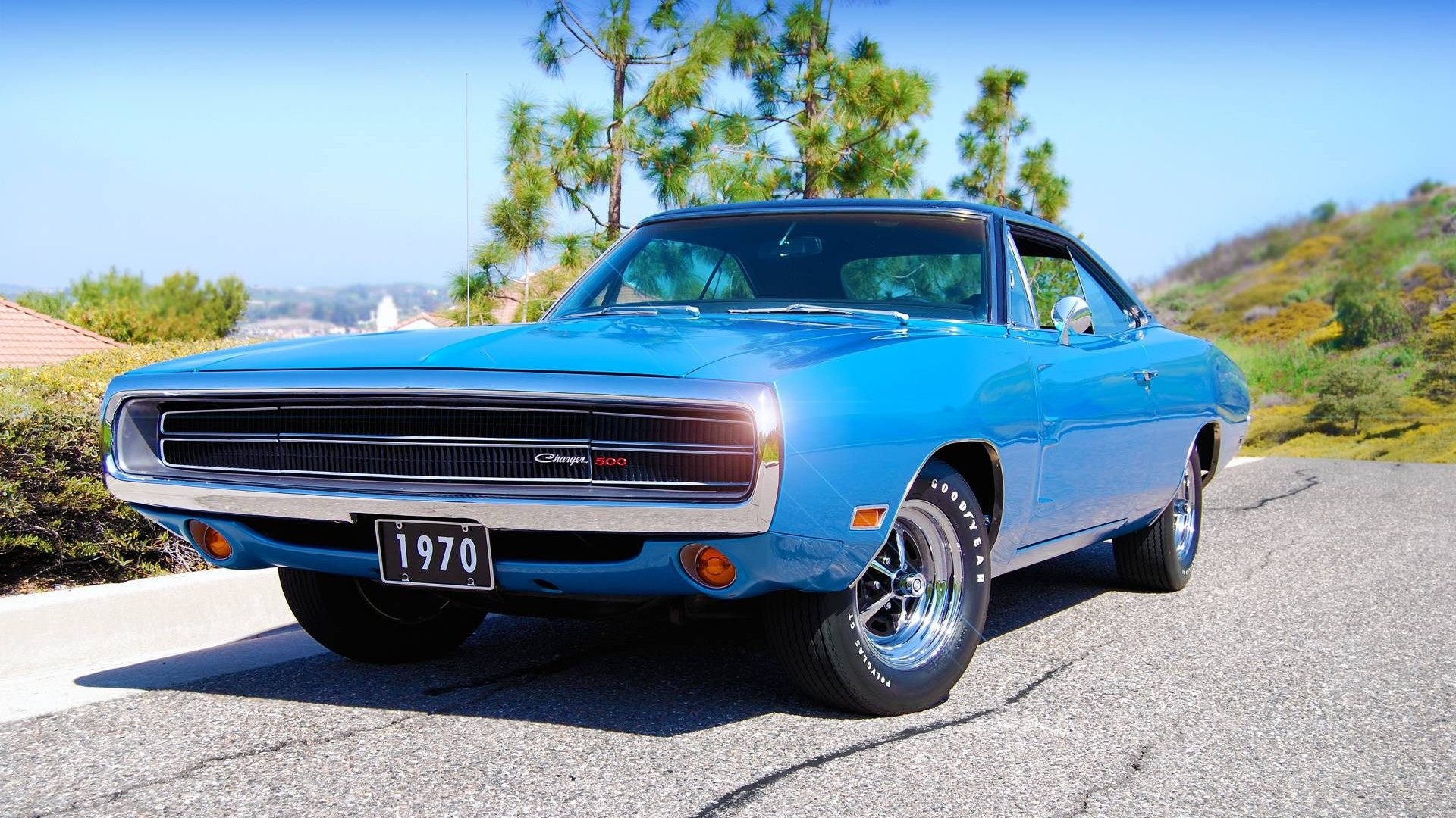 1970 Dodge Charger 500 HD Wallpaper