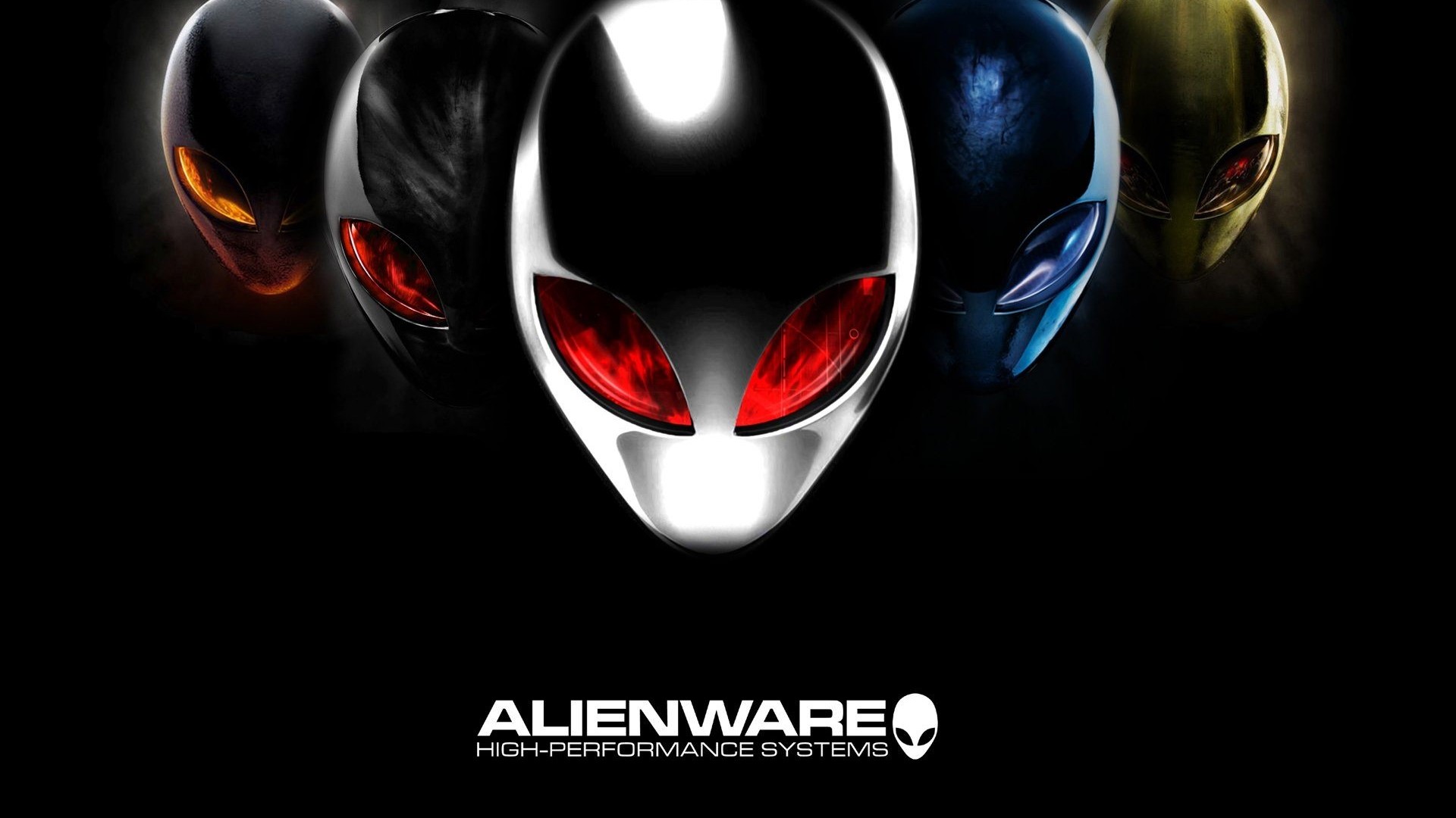 Alienware High-Performance Systems Logo HD Wallpaper