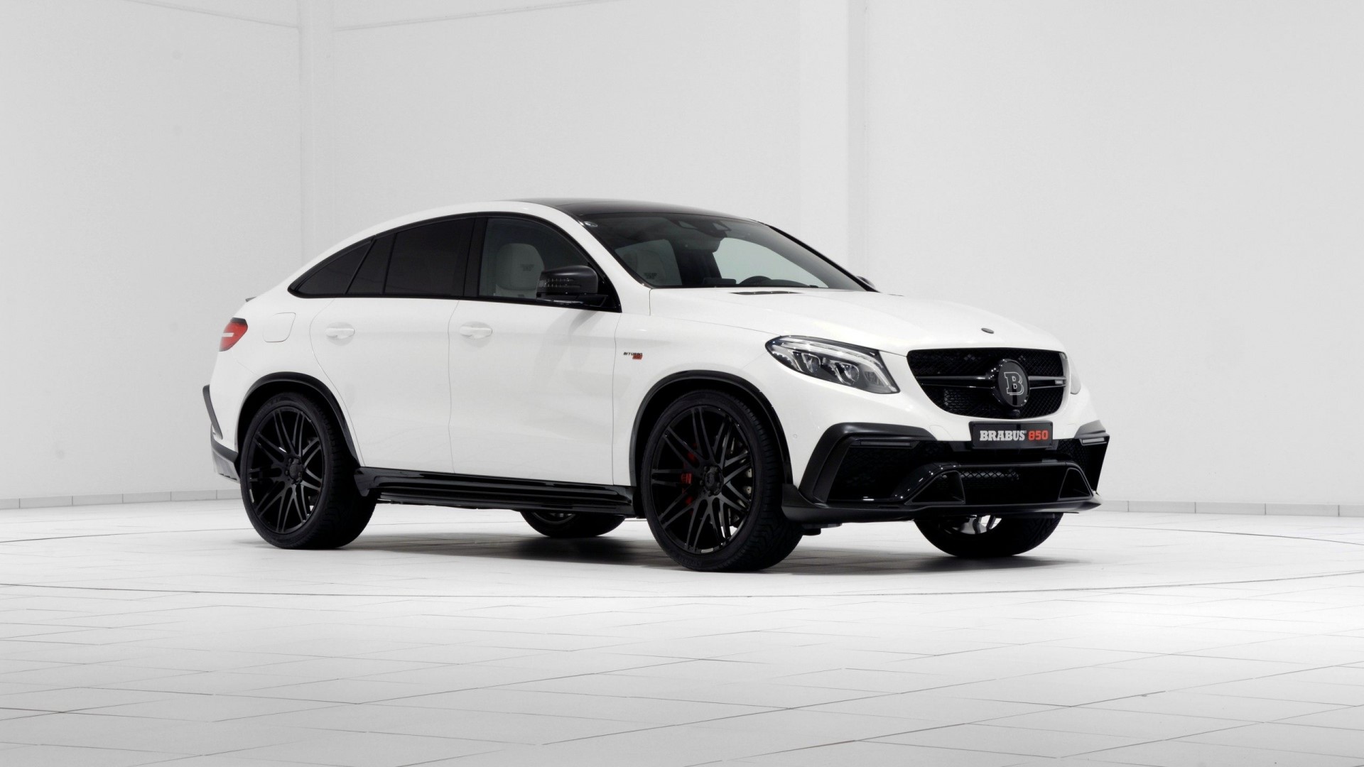 White Brabus 850 Mercedes-AMG GLE Coupe HD Wallpaper