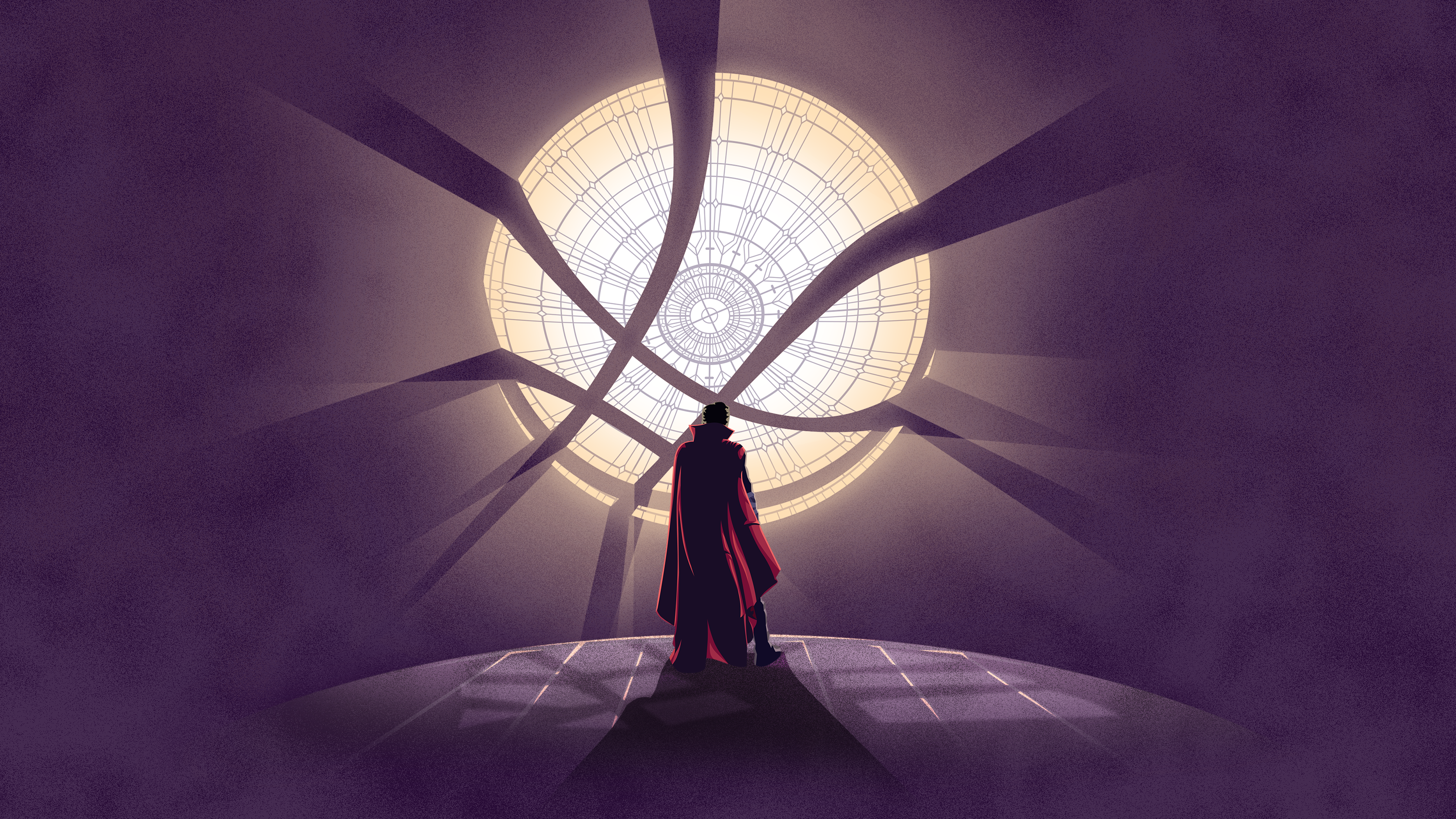 Doctor Strange in the Sanctum Sanctorum HD Wallpaper