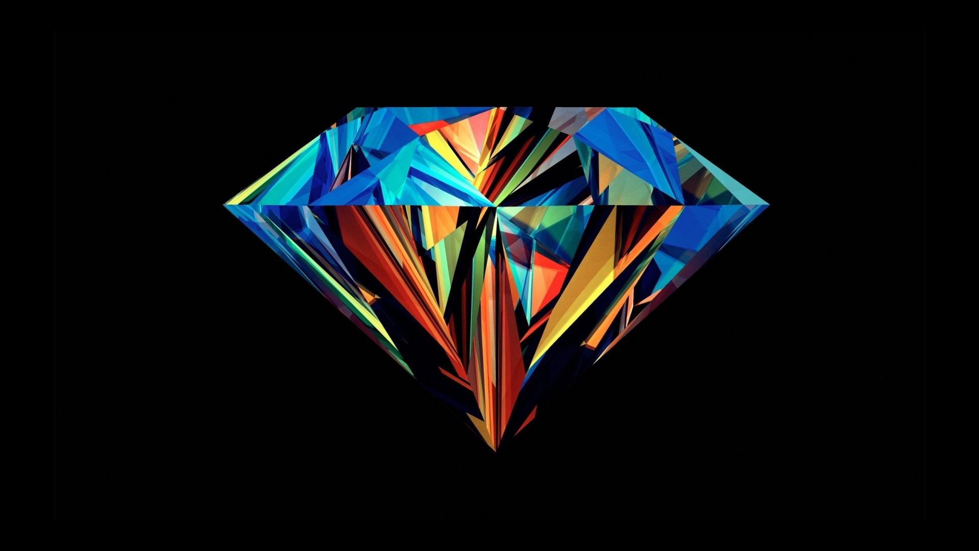 Abstract Diamond Art HD Wallpaper