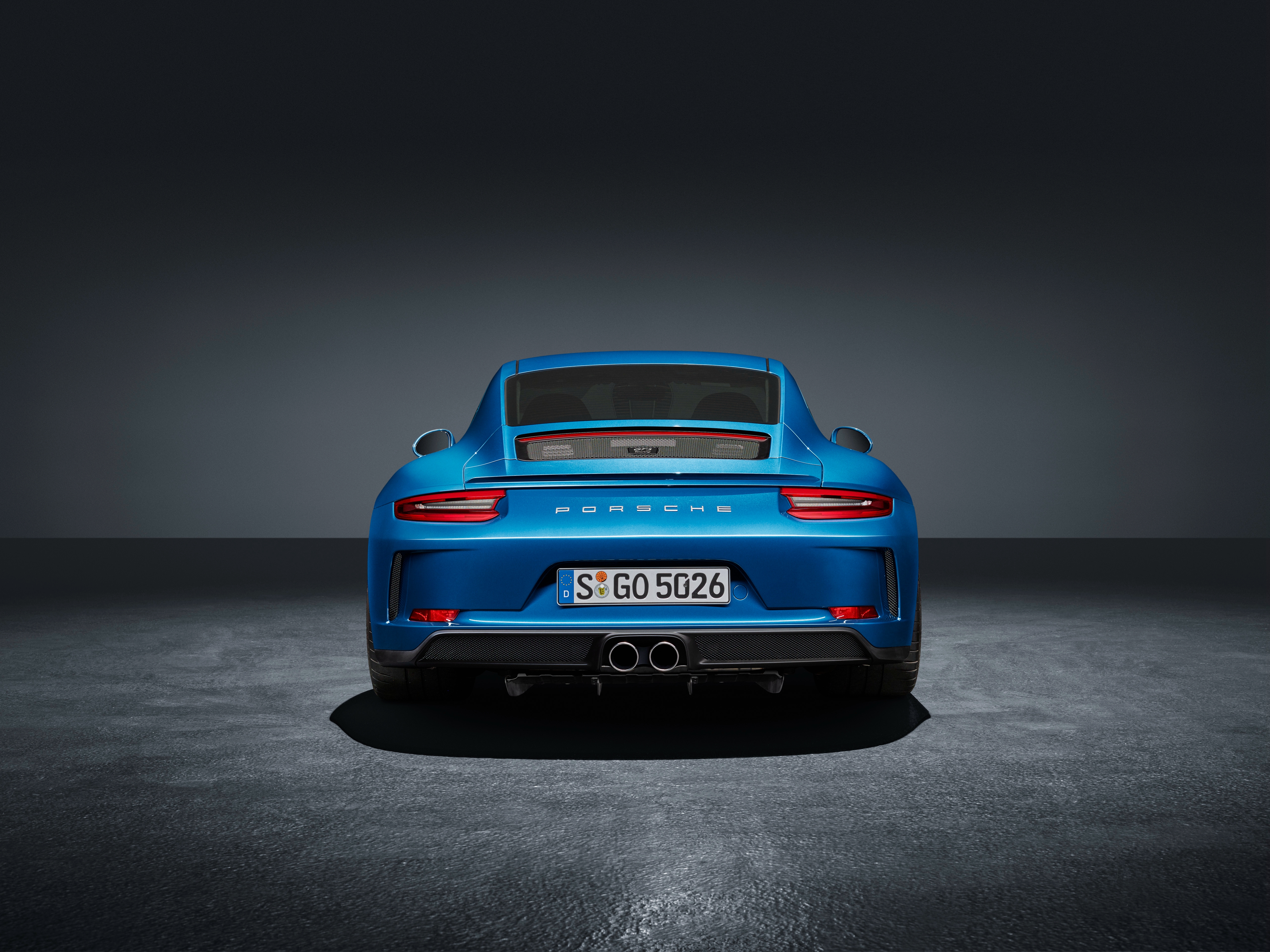 Porsche 911 GT3 Touring Package Rear View 4K HD Wallpaper