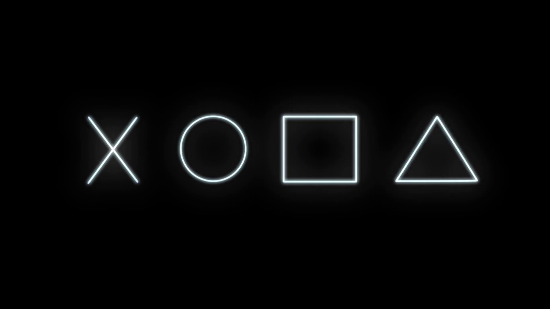 Playstation symbols X Circle Square Triangle HD Wallpaper