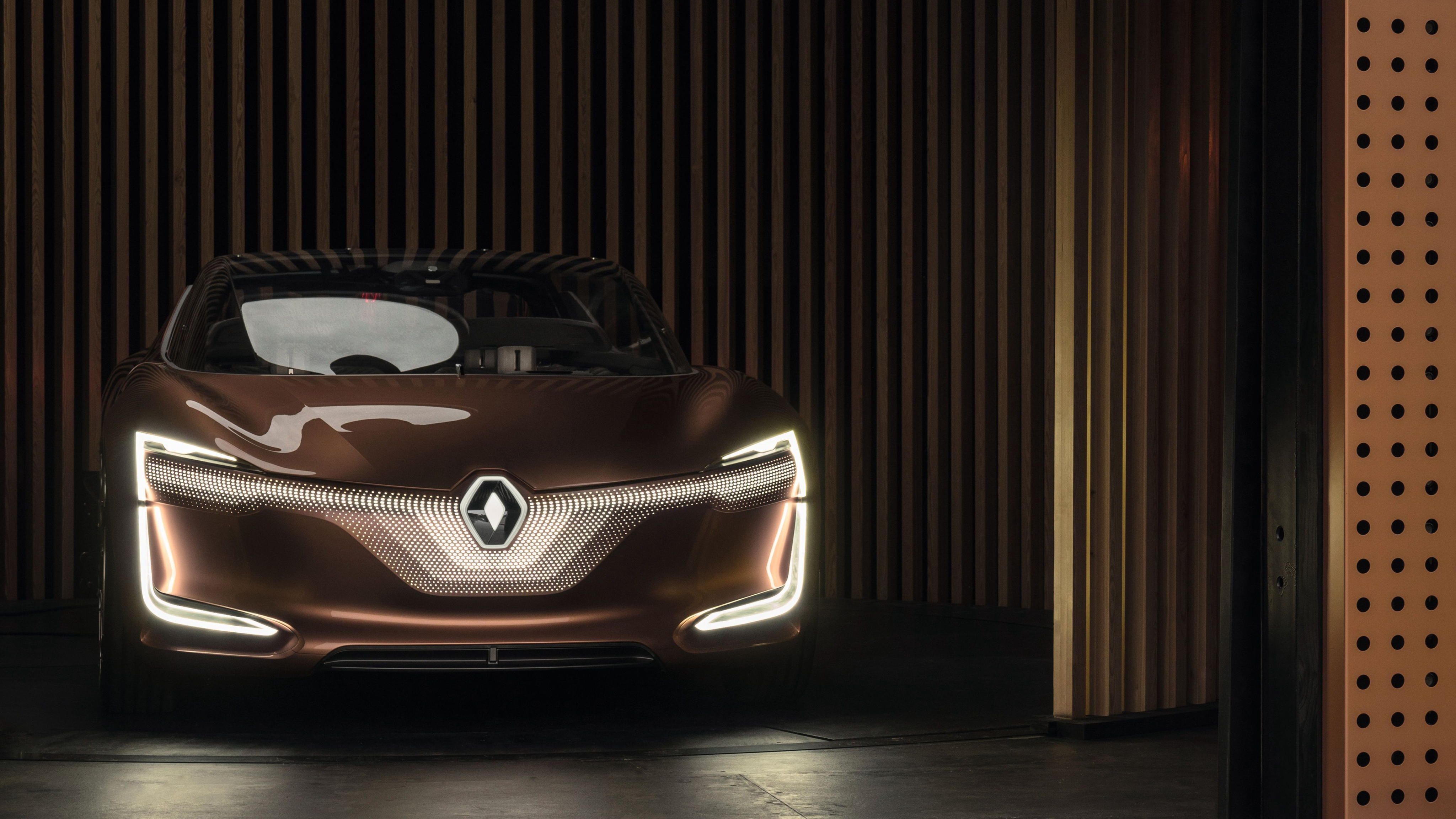 Renault Symbioz EV Concept car at Frankfurt Motor Show HD Wallpaper