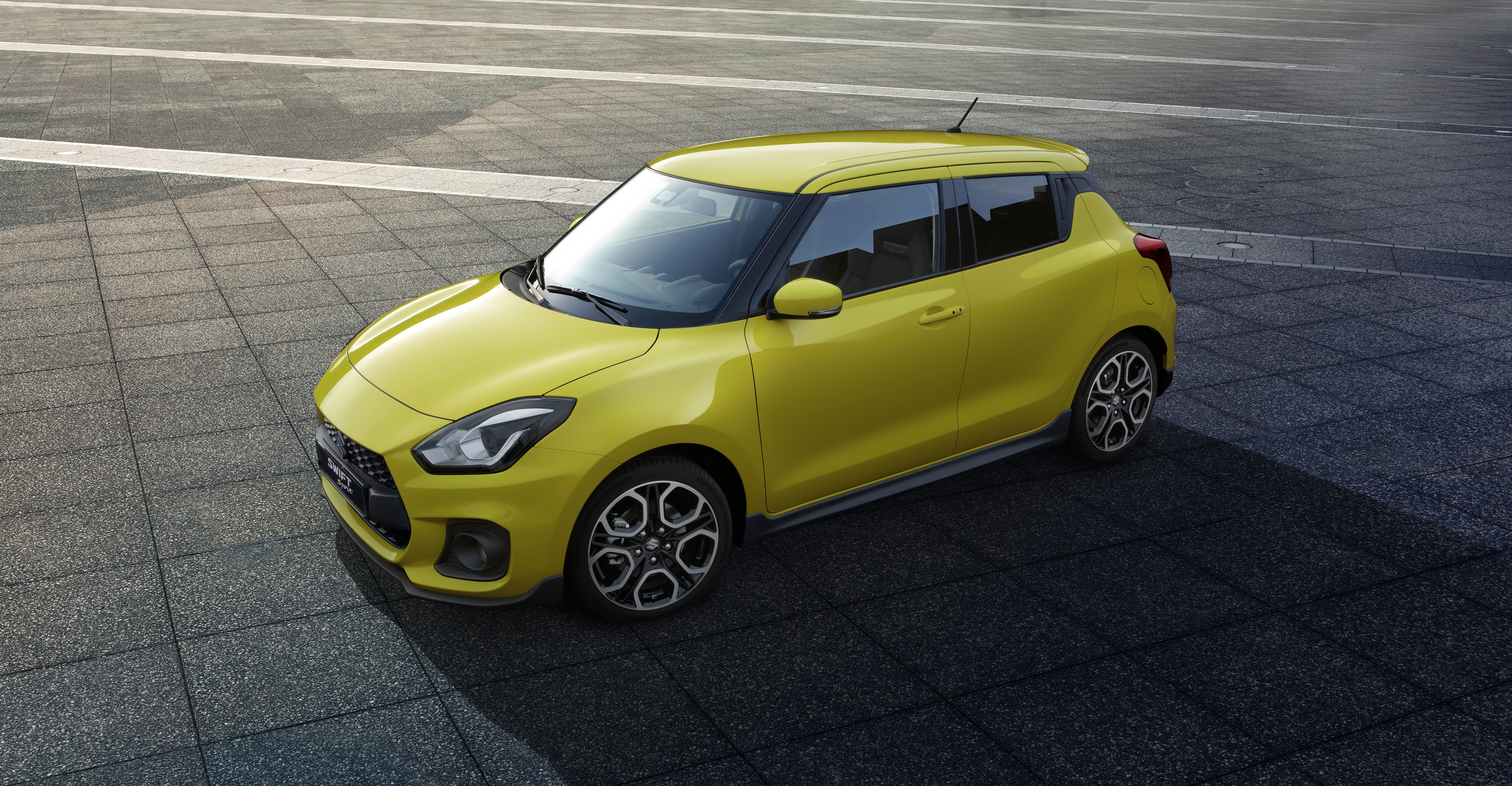 Yellow Suzuki Swift Sport 2018 4K HD Wallpaper