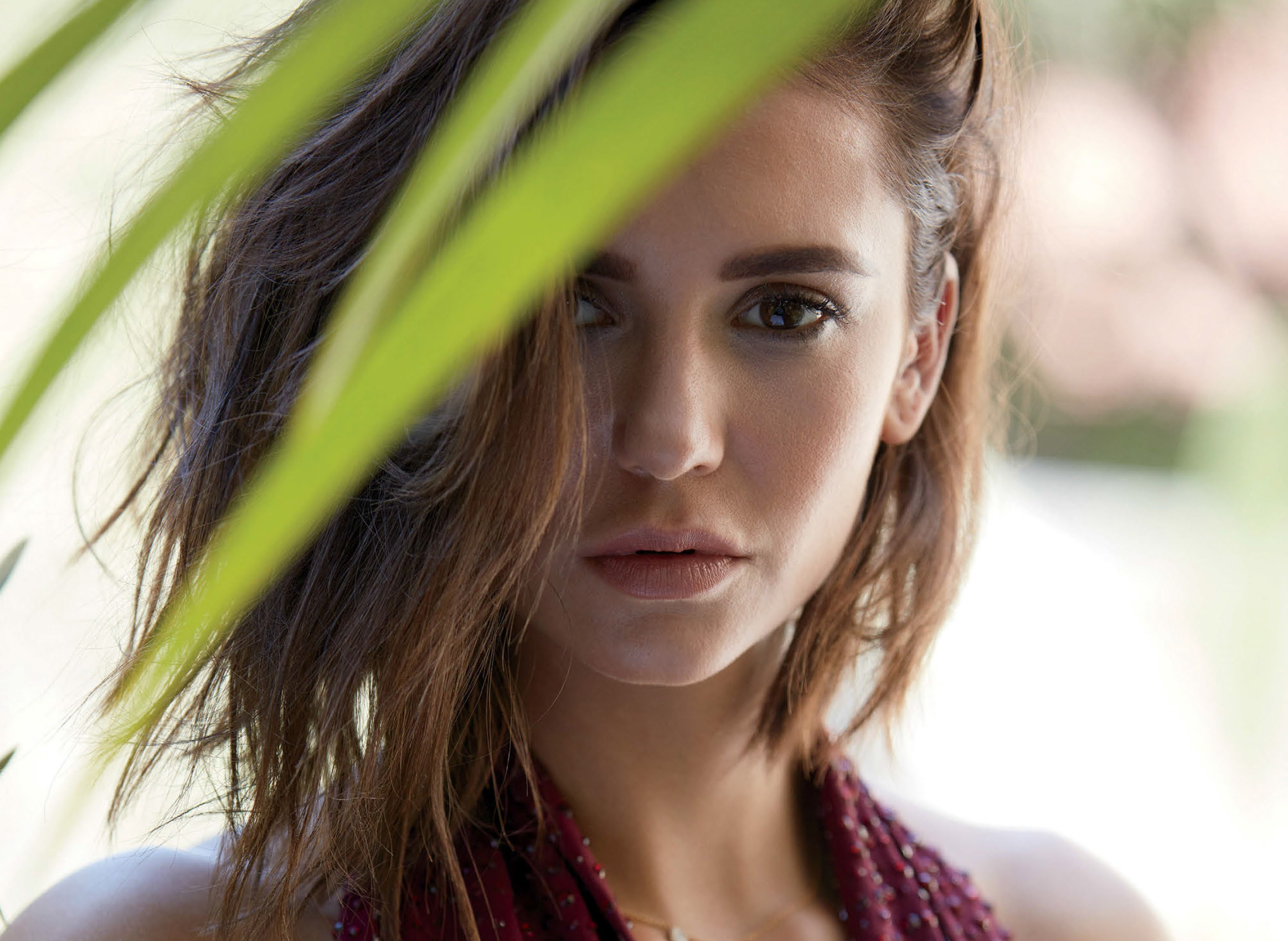 Nina Dobrev for Ocean Drive Magazine 2017 HD Wallpaper