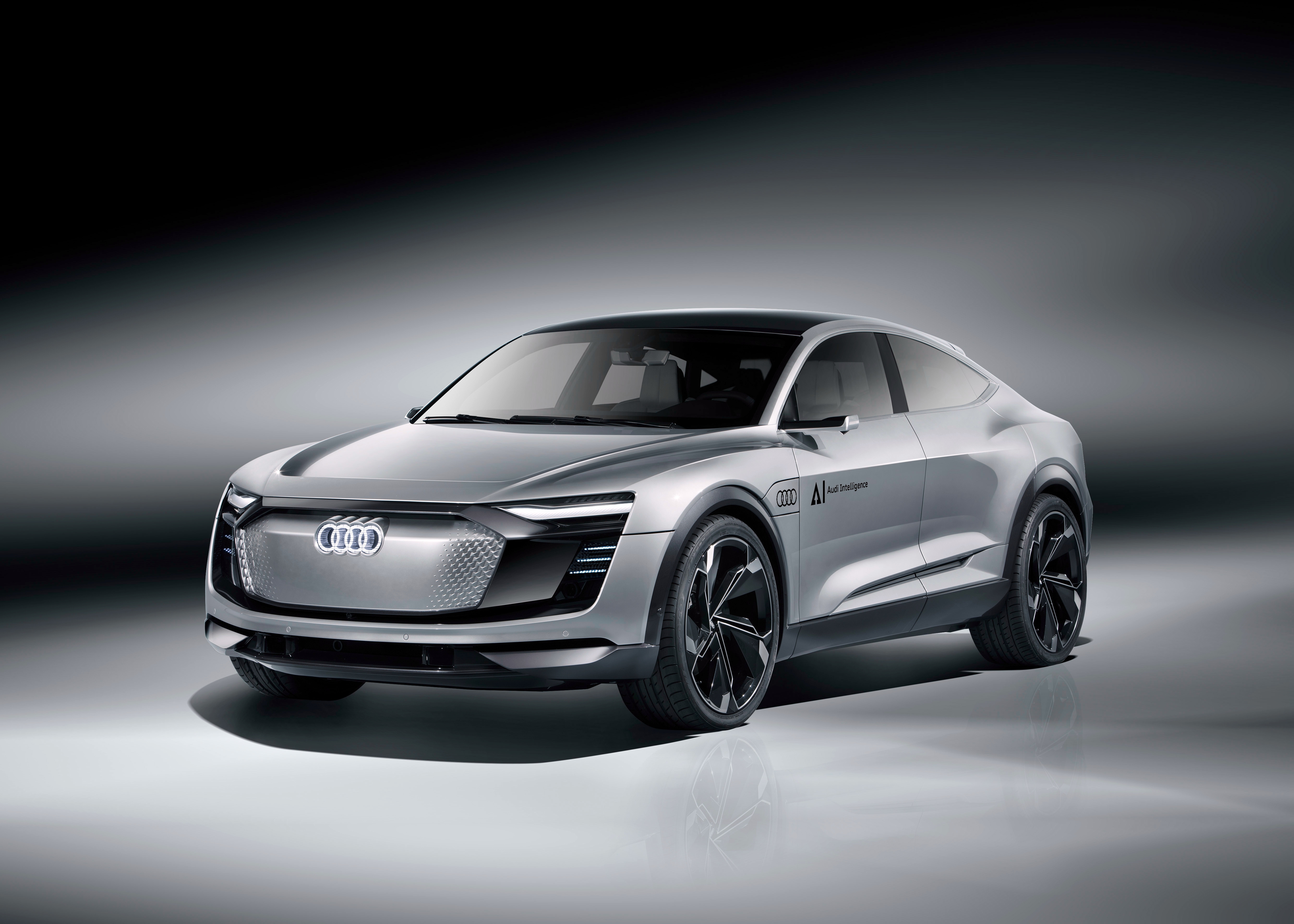 Audi Elaine concept car at Frankfurt Motor Show 2017 HD Wallpaper