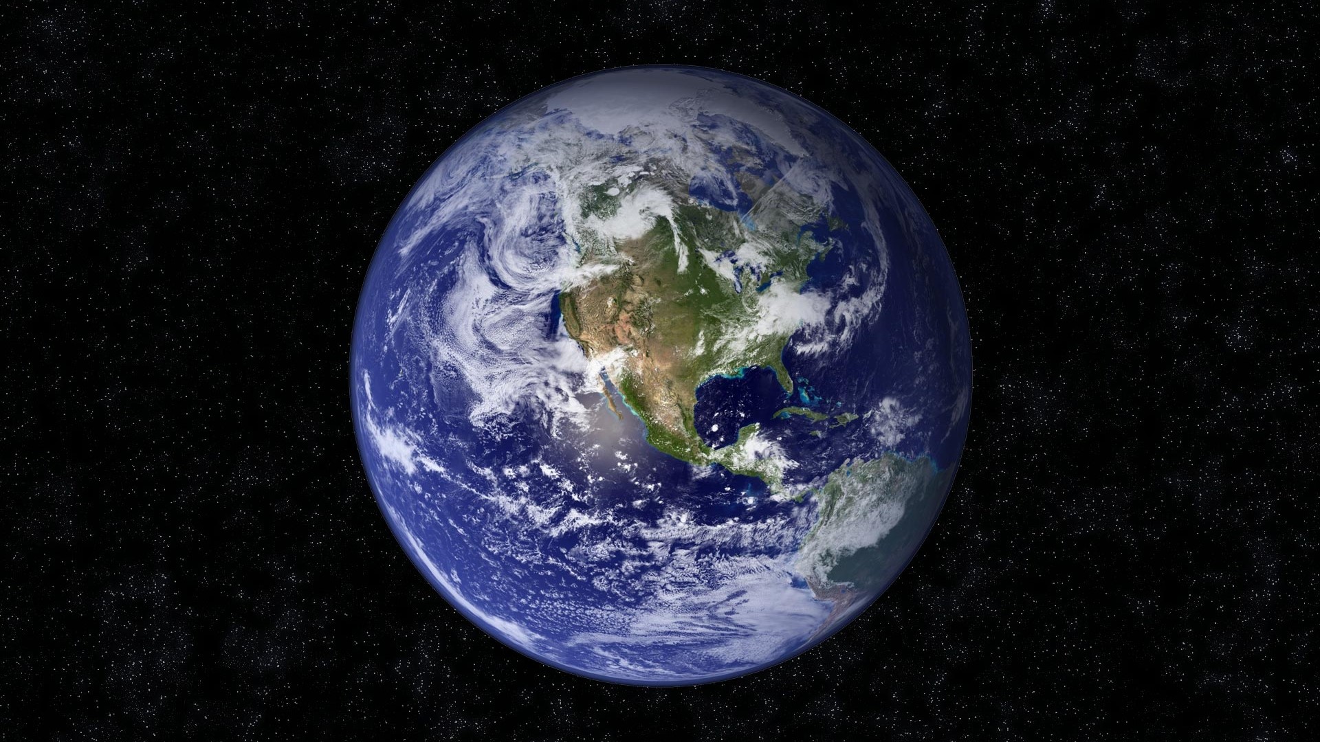 Earth from outer space HD Wallpaper