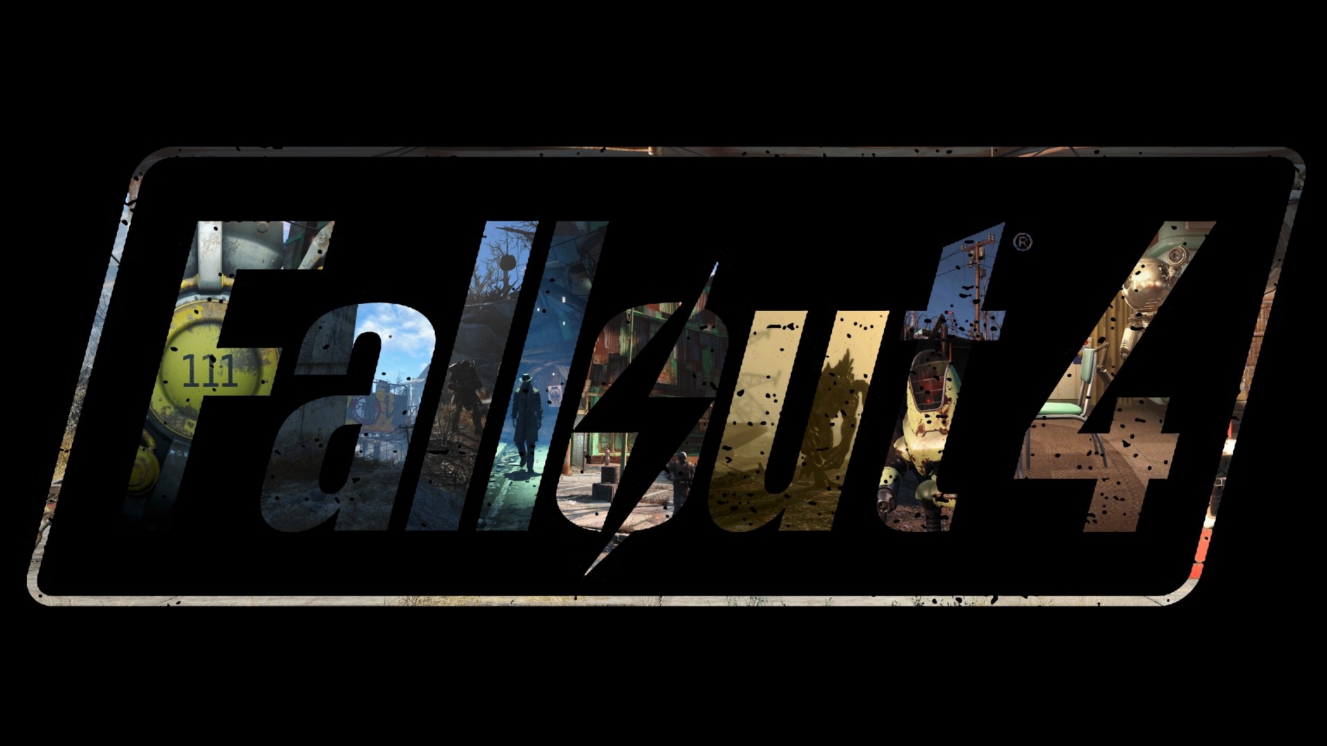 Fallout 4 logo HD Wallpaper