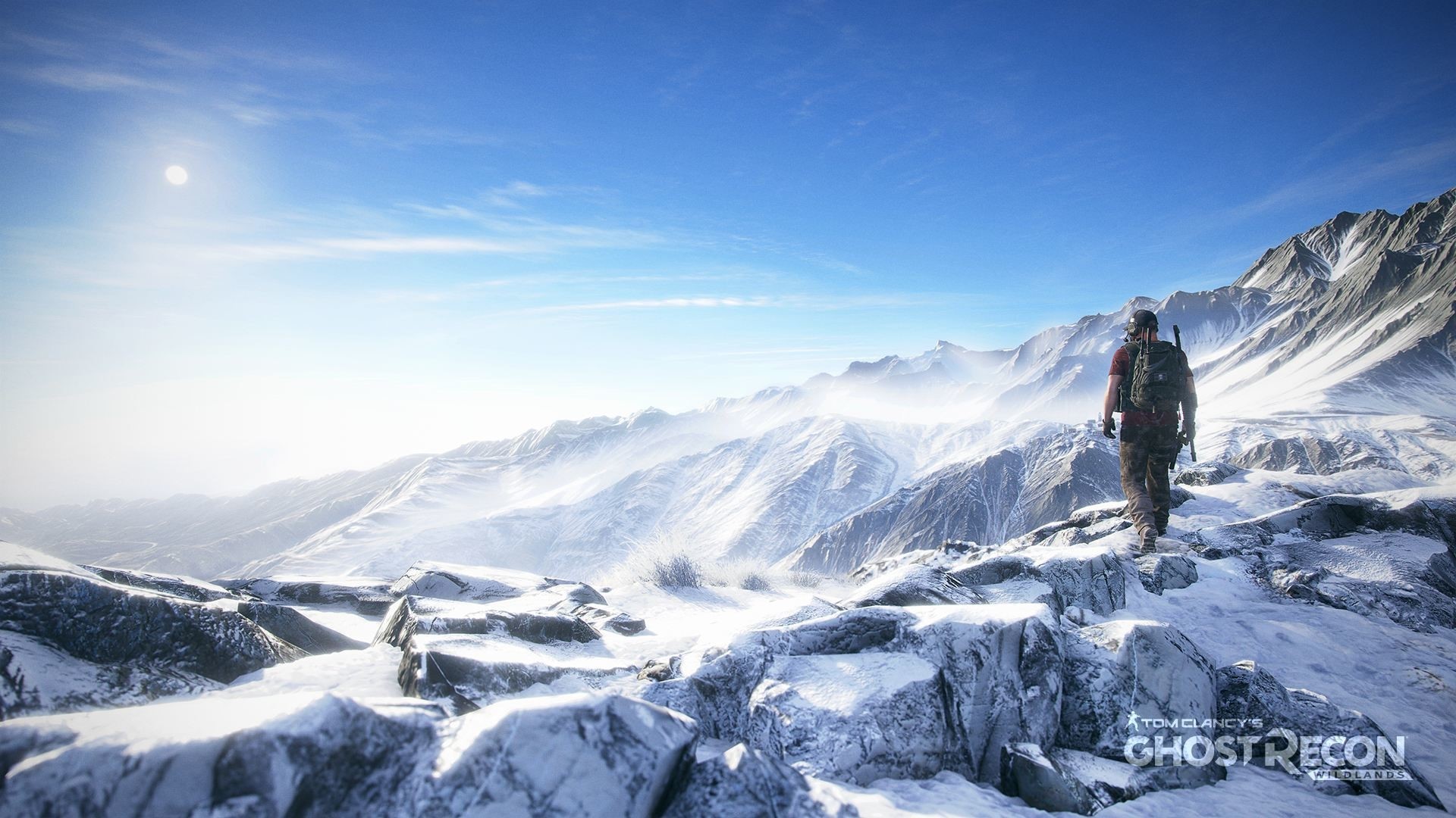 Ghost Recon Wildlands snowy mountain landscape HD Wallpaper