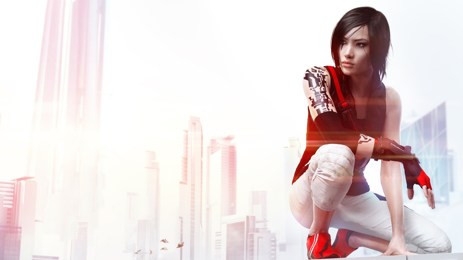 Faith Connors from Mirrors Edge Catalyst HD Wallpaper
