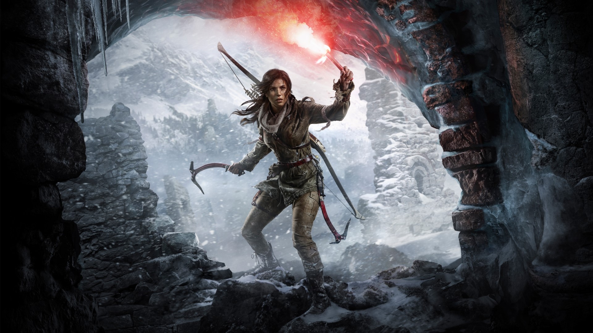 Lara Croft from Rise of the Tomb Raider HD Wallpaper