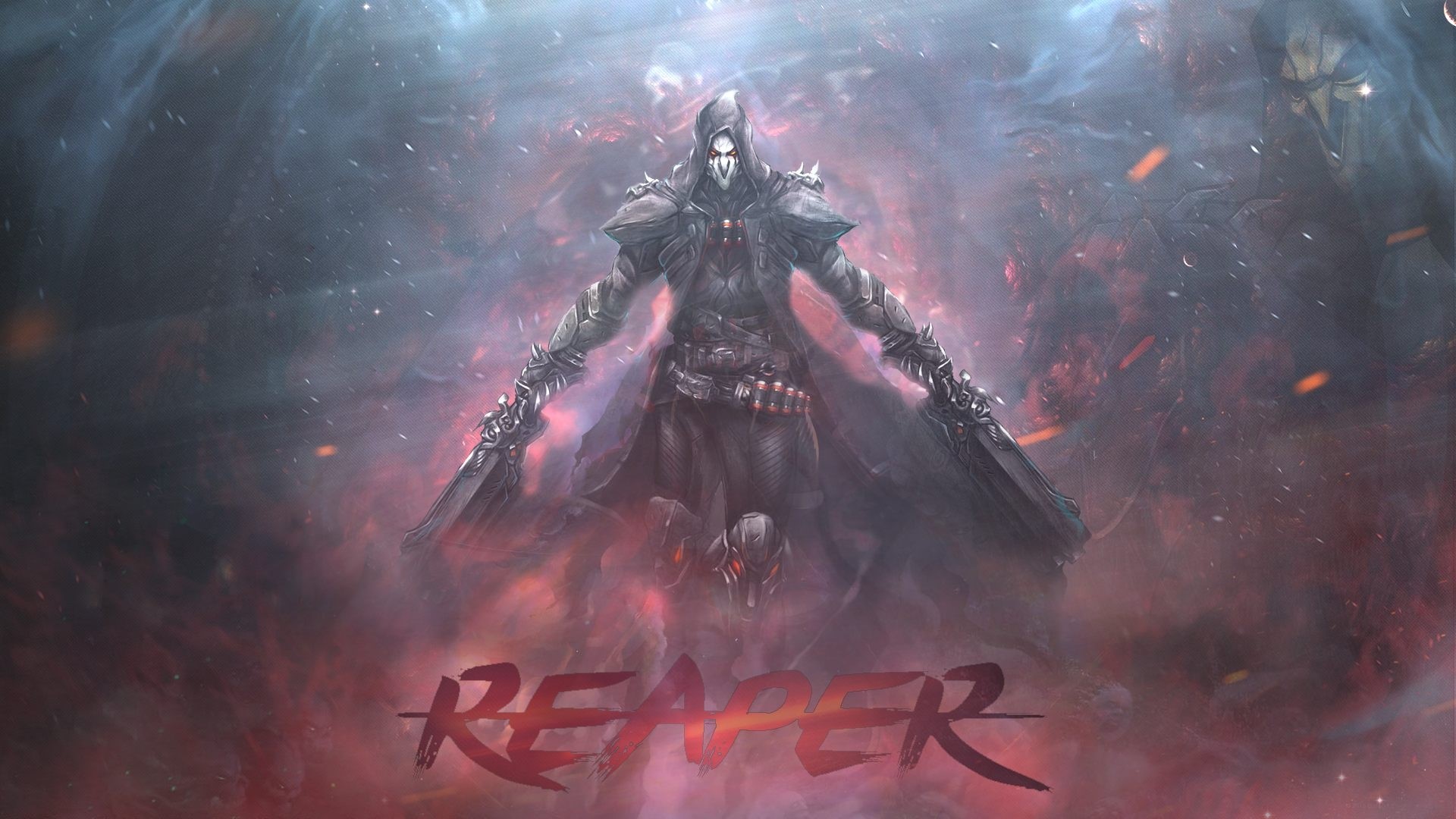 Reaper from Overwatch HD Wallpaper