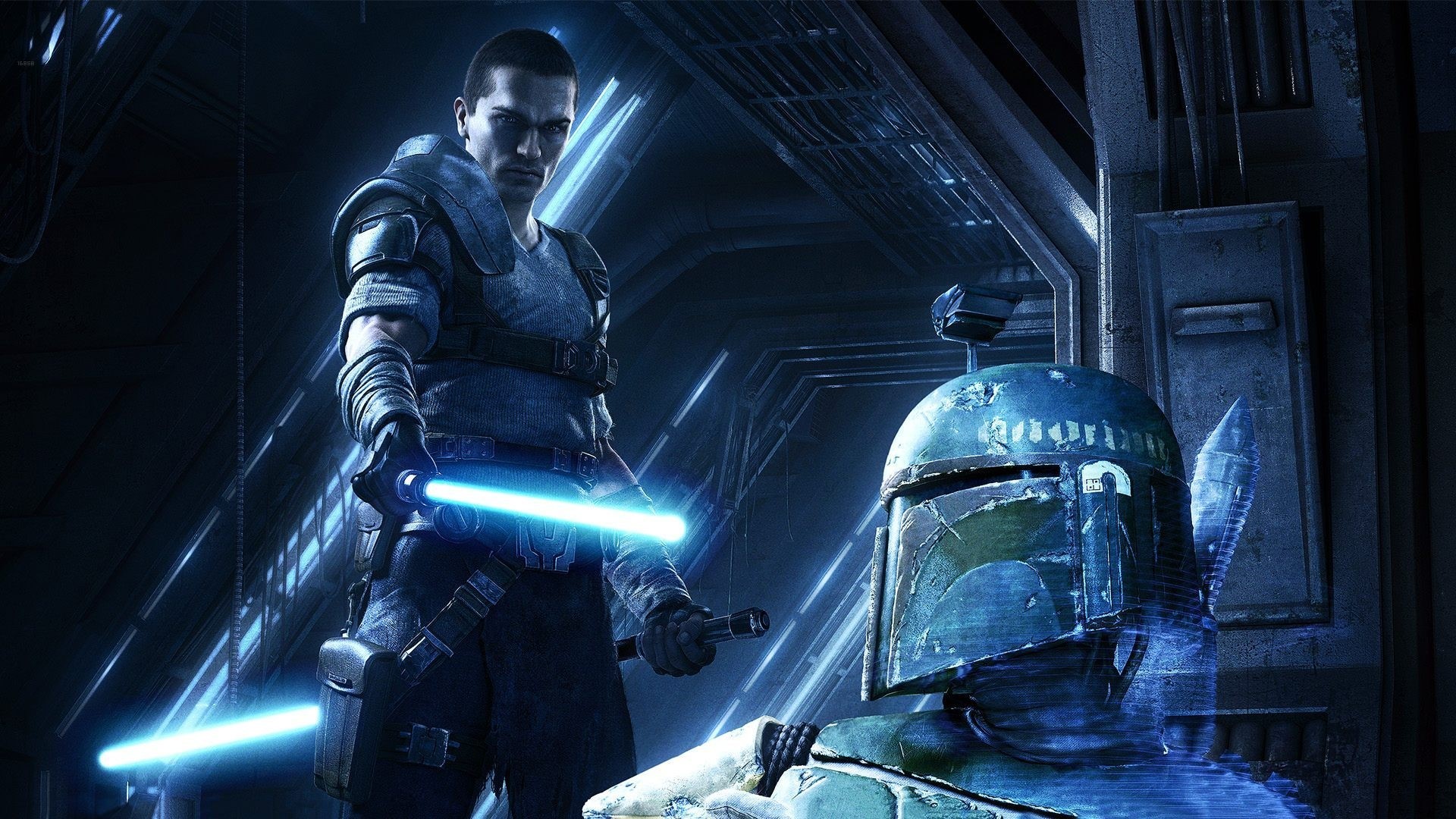 Starkiller and Boba Fett from Star Wars: The Force Unleashed HD Wallpaper