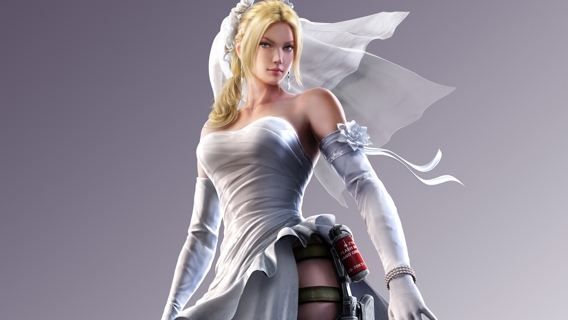 Nina Williams from Street Fighter X Tekken HD Wallpaper