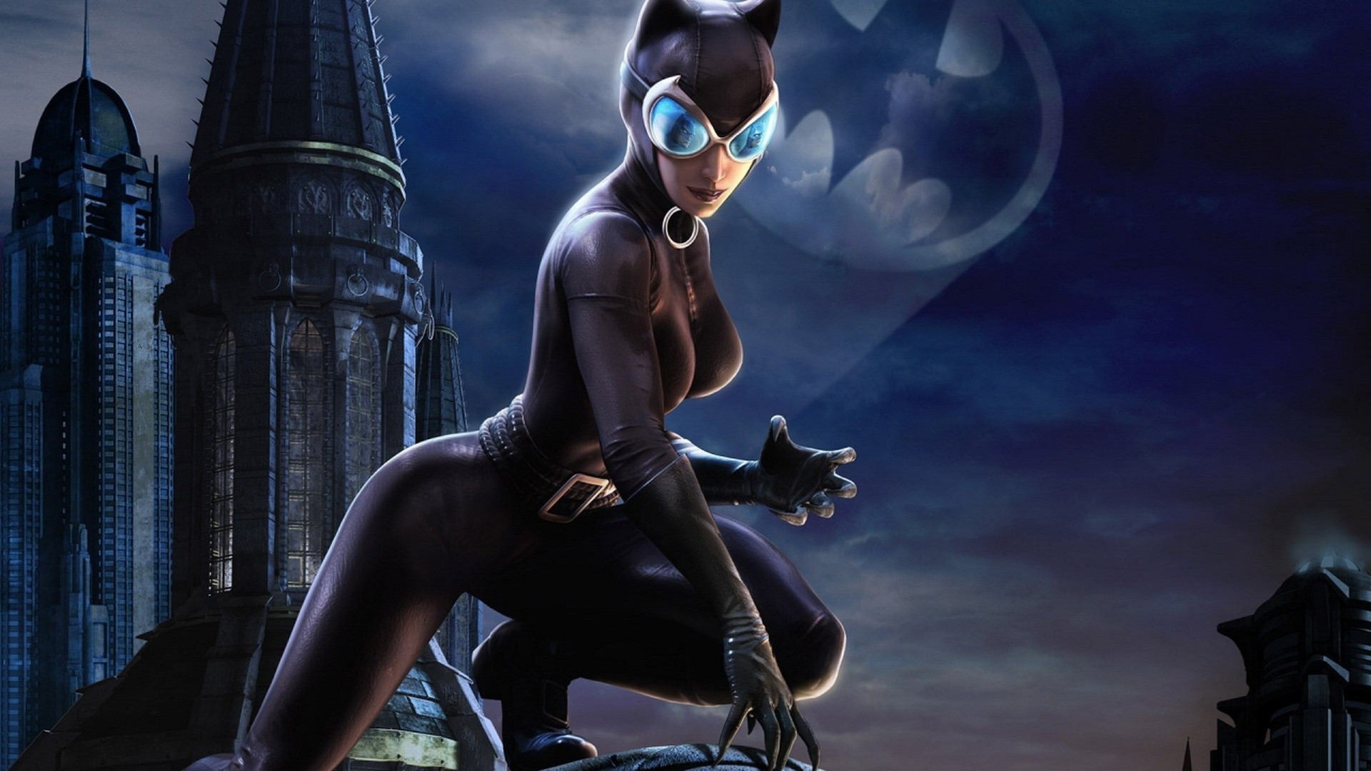 Catwoman from Batman: Arkham City HD Wallpaper
