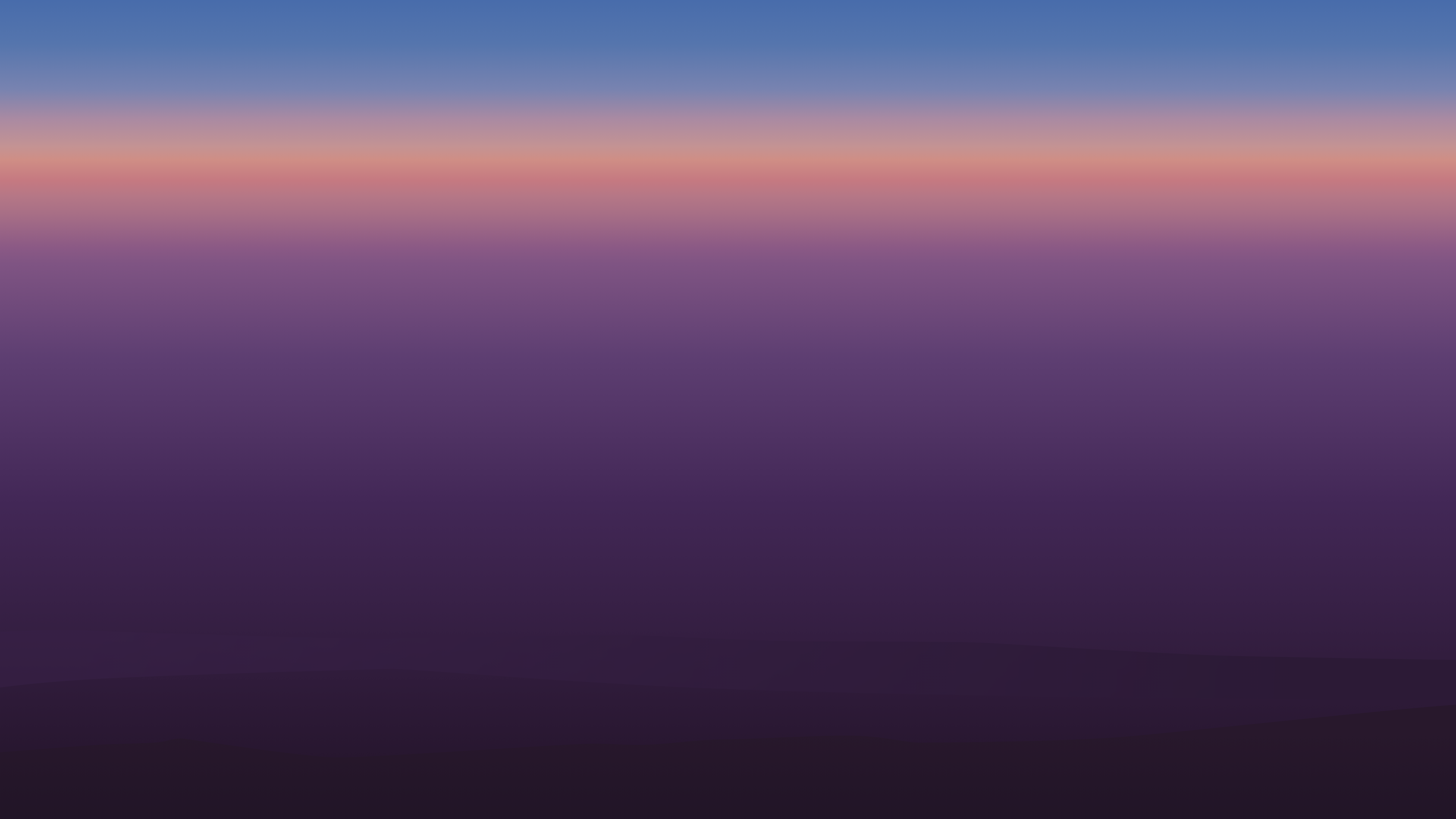 Minimalist Purple Sunset 4K HD Wallpaper