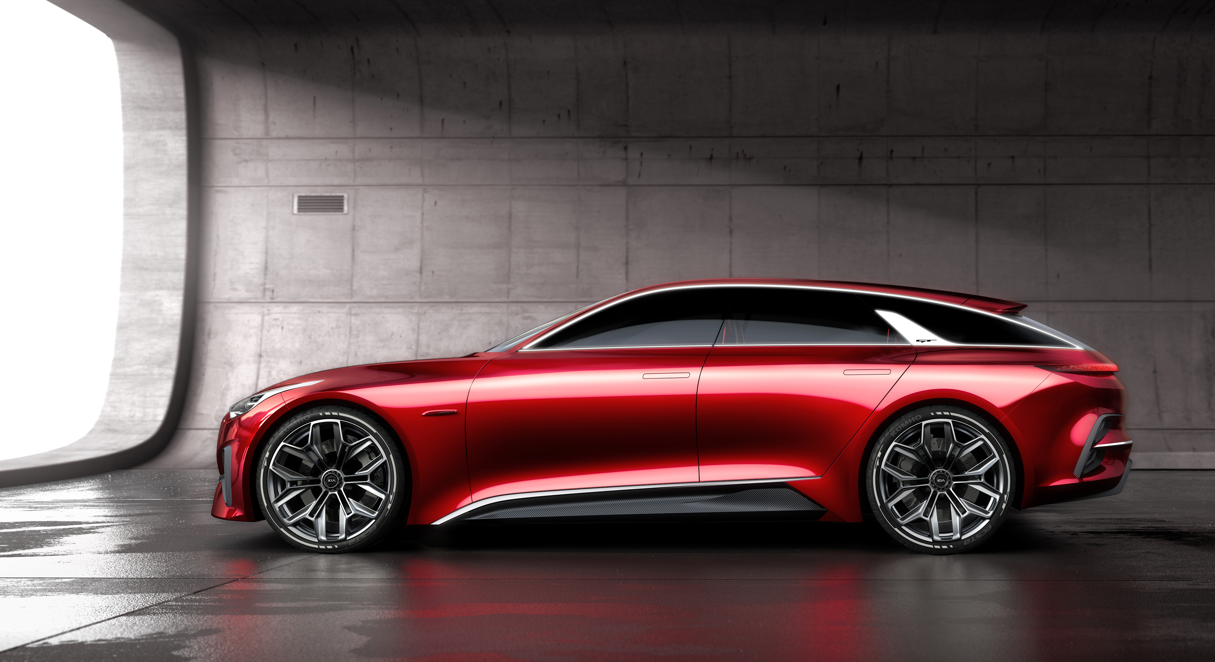 4K Kia Proceed Concept car HD Wallpaper
