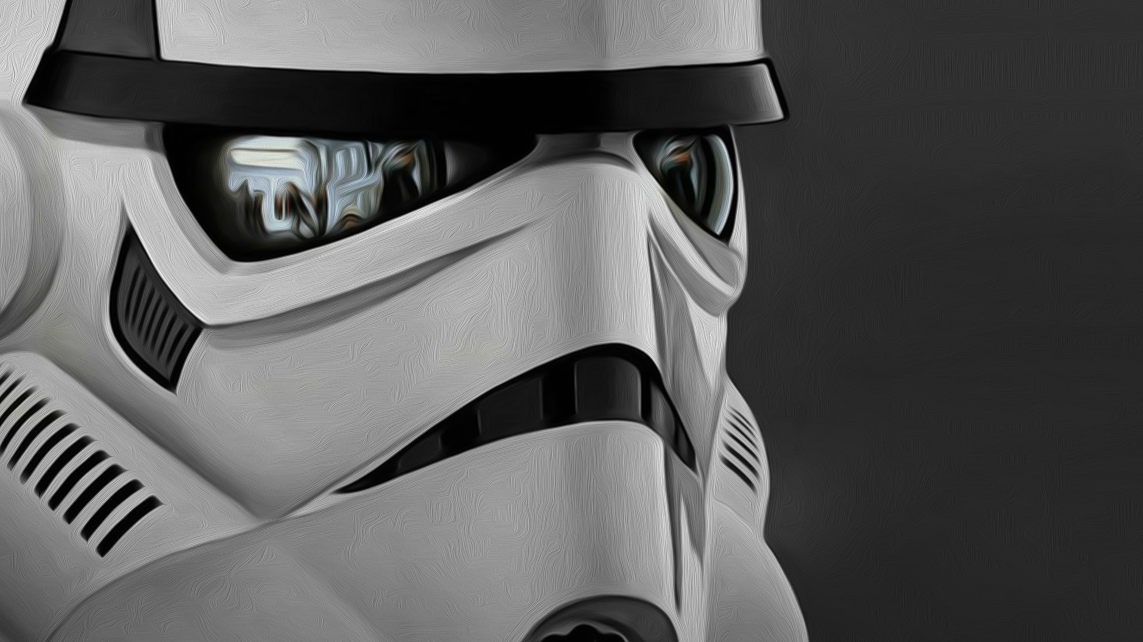 Stormtrooper Close Up HD Wallpaper