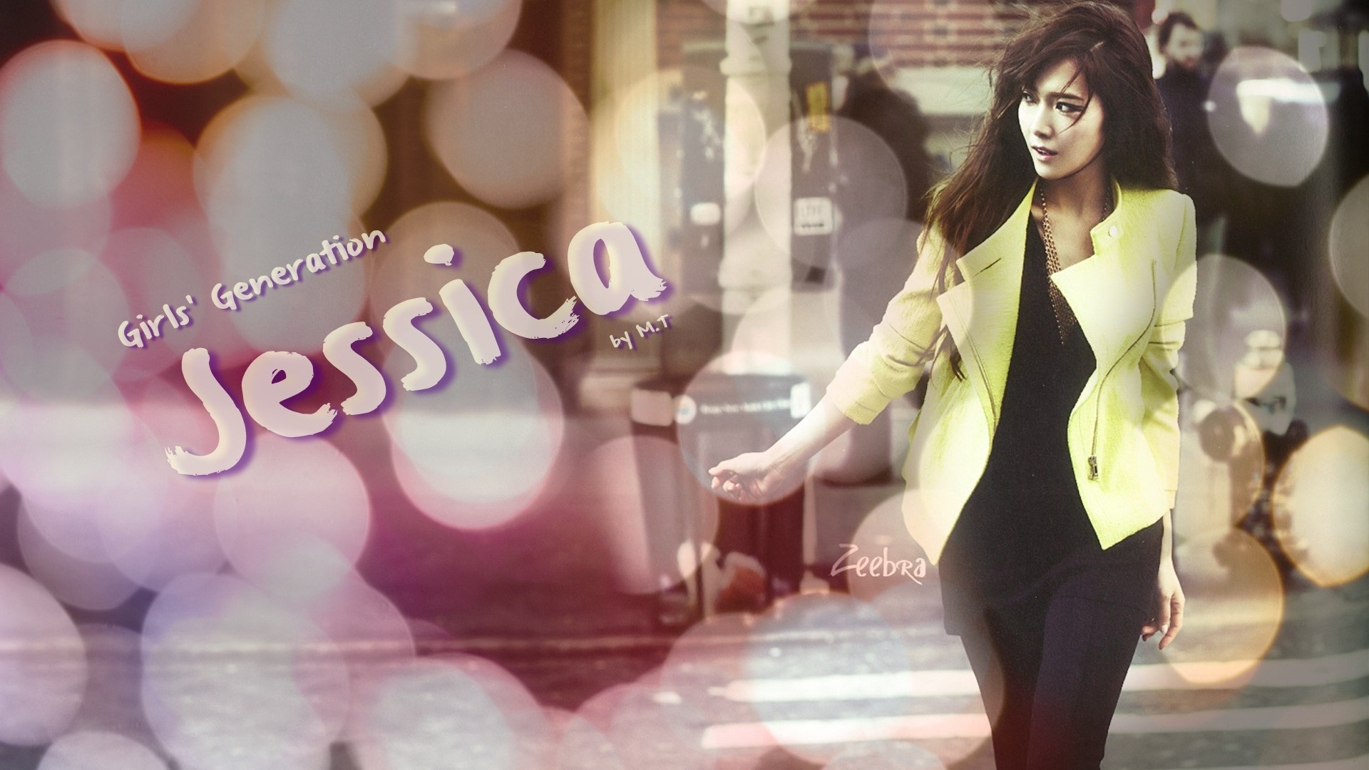 Jessica from Girls' Generation HD Wallpaper