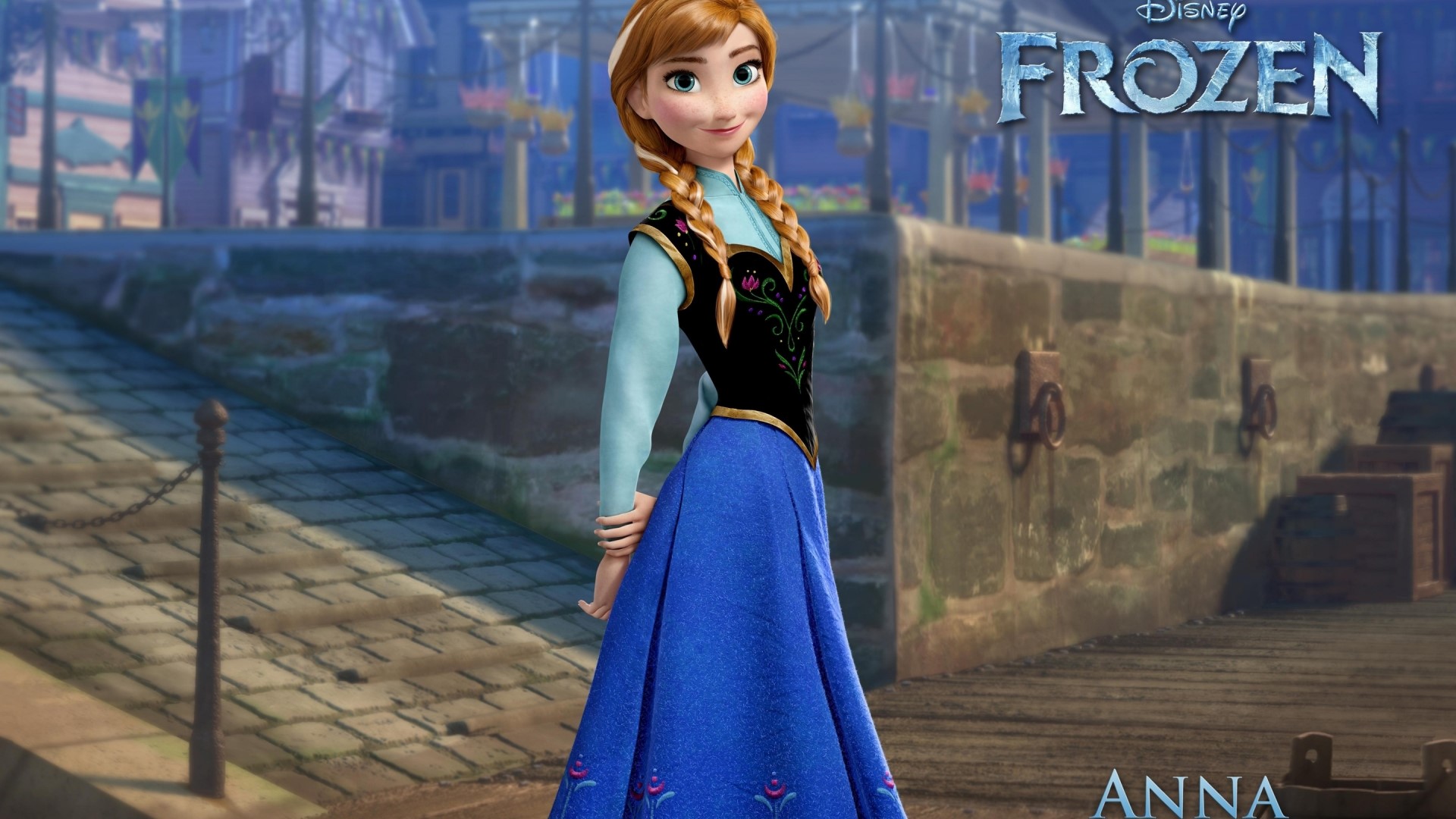 Anna from Frozen HD Wallpaper