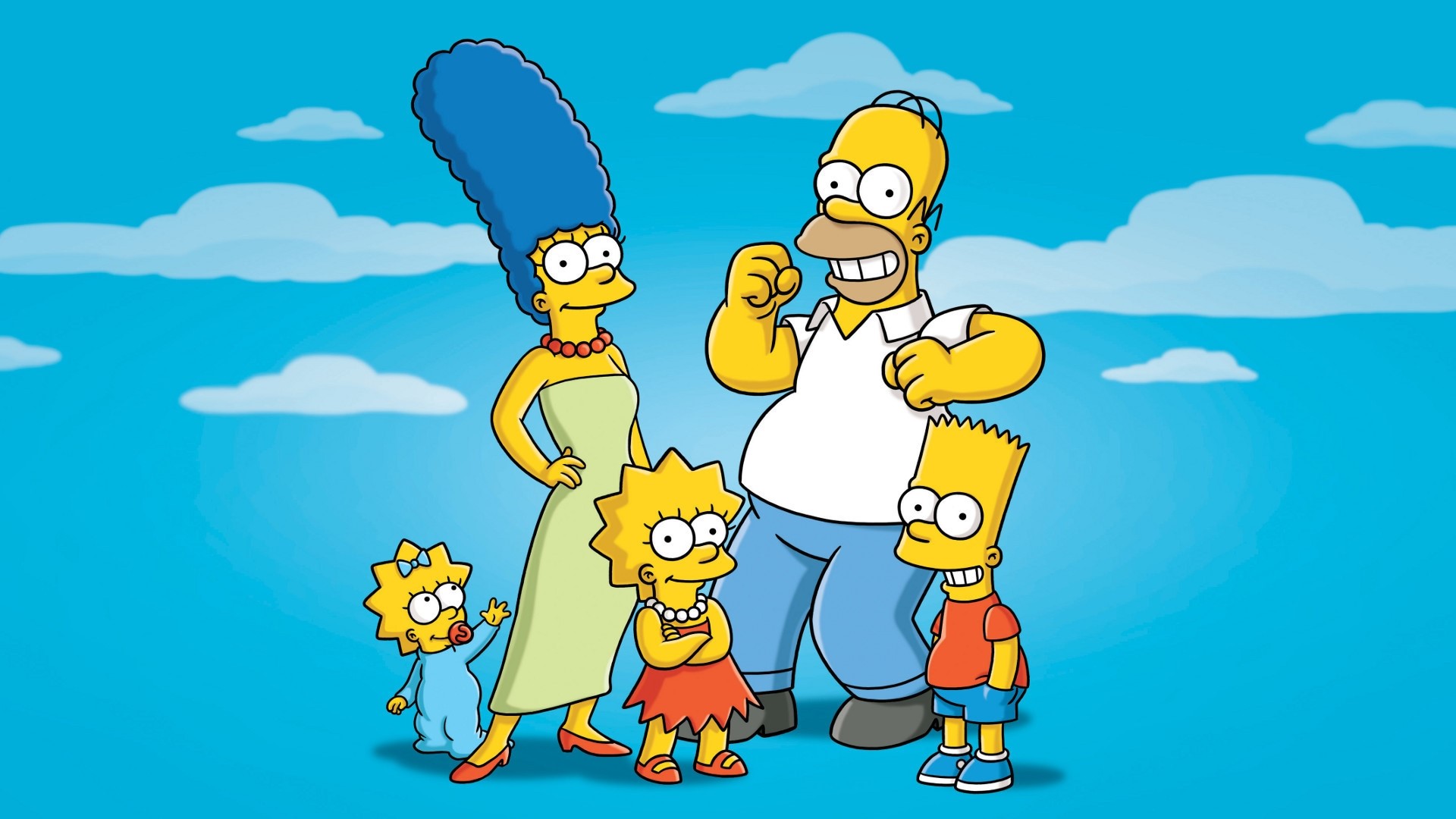 The Simpsons Family HD Wallpaper