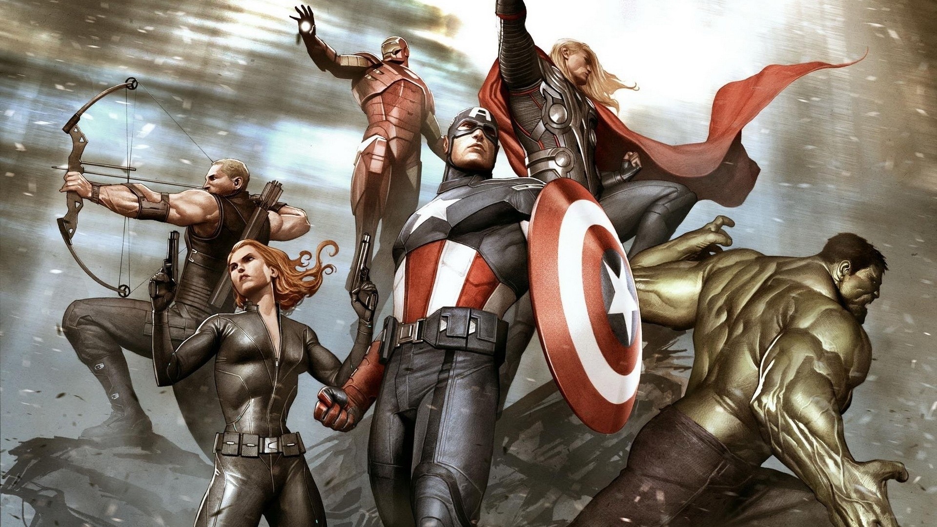 The Avengers from Marvel HD Wallpaper