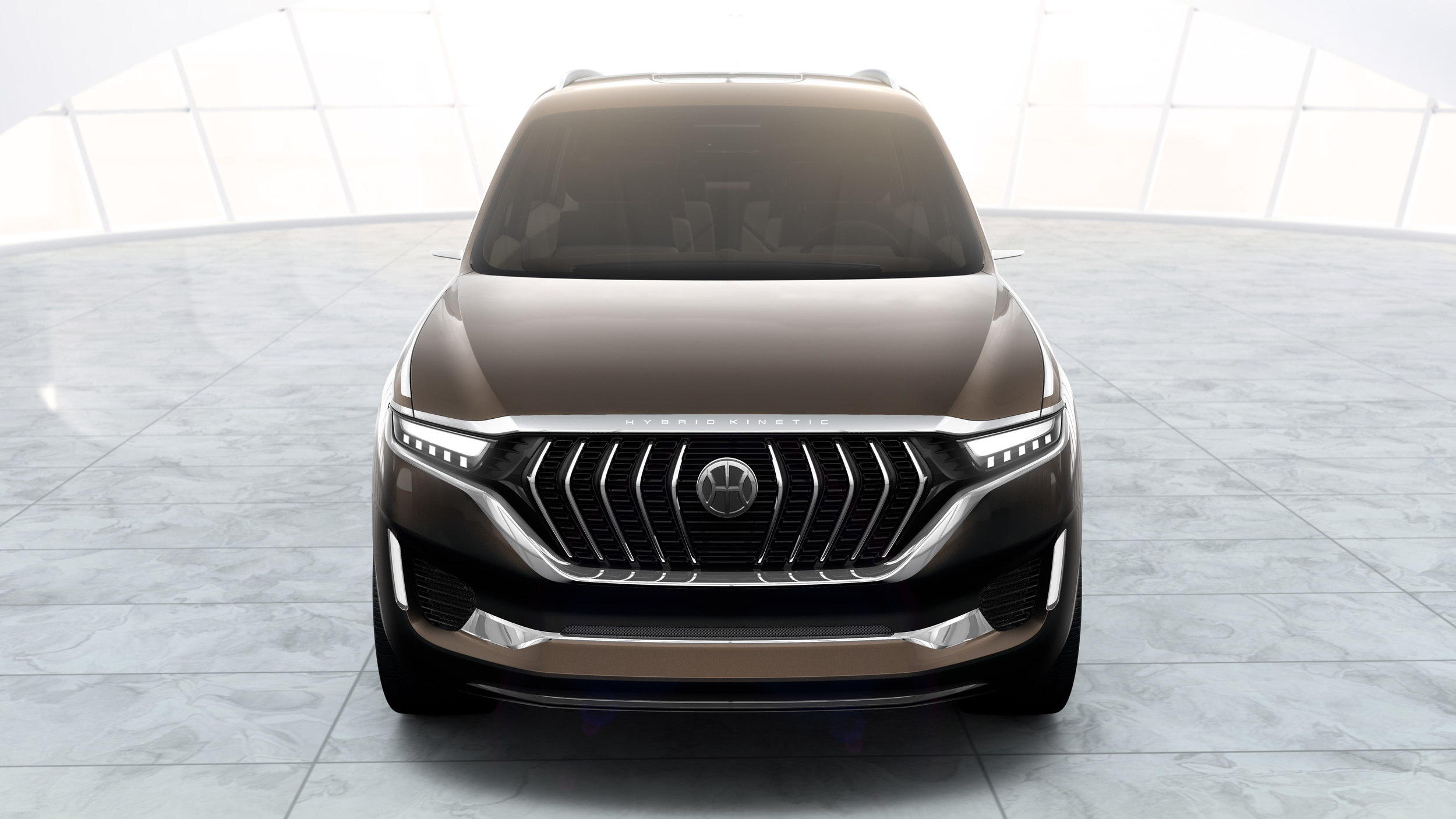 Hybrid Kinetic K750 concept car front view HD Wallpaper
