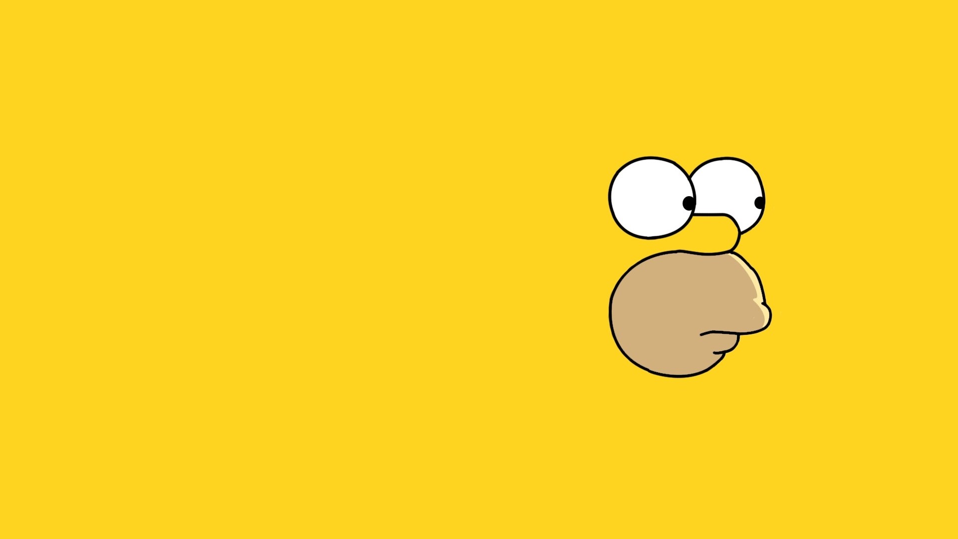 Homer Simpson from The Simpsons HD Wallpaper