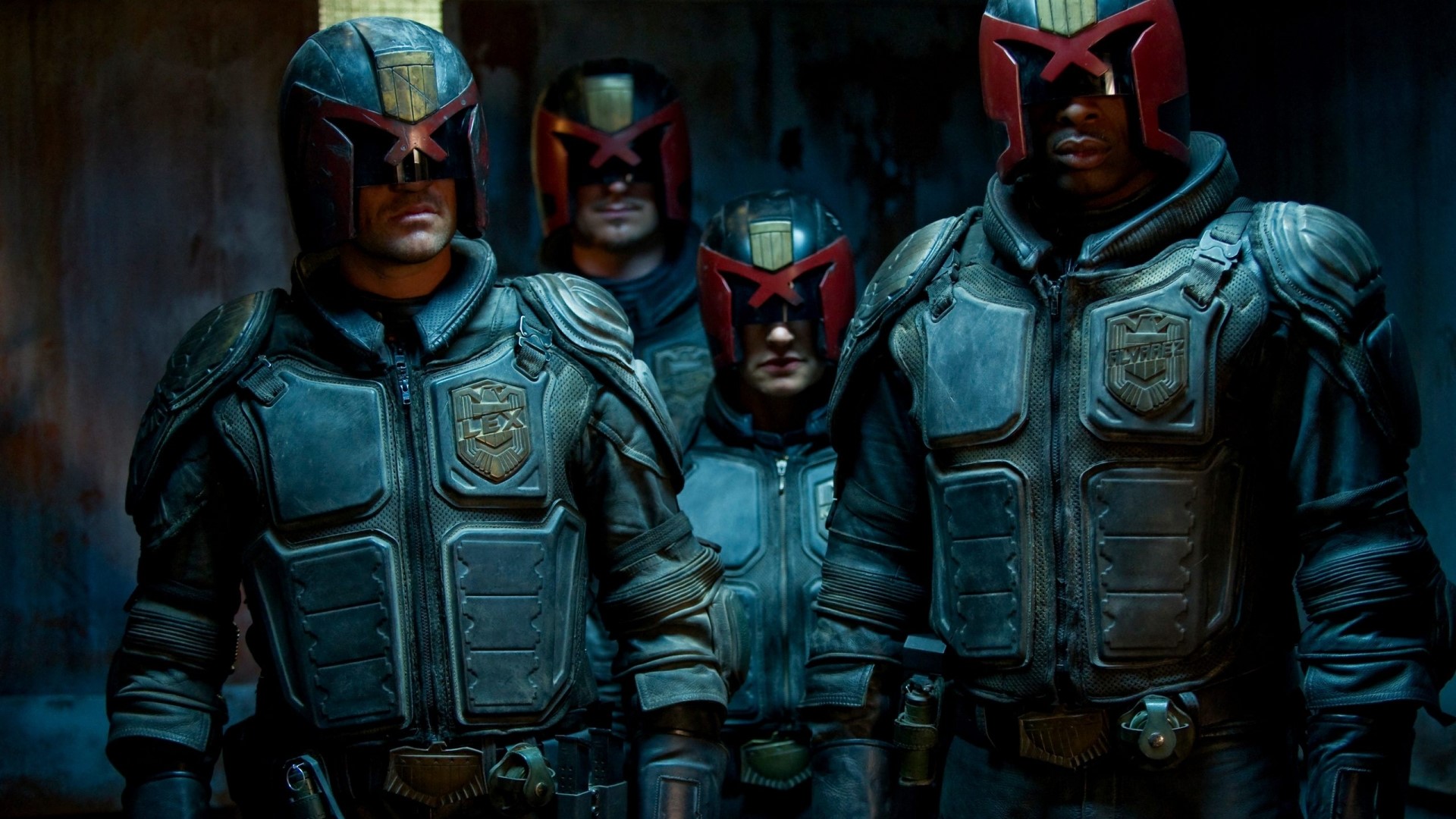 Judges from Dredd movie HD Wallpaper