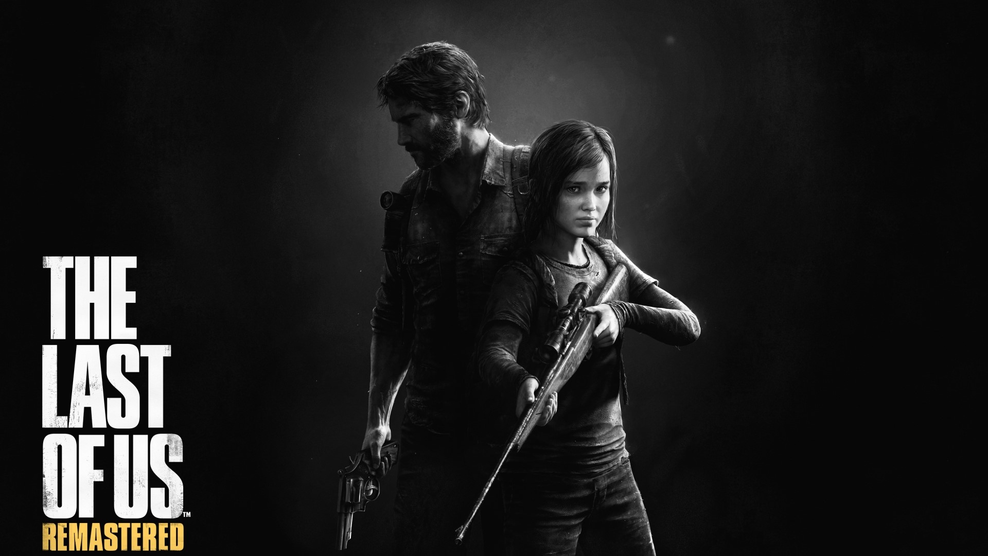 Joel and Ellie from The Last of Us Remastered HD Wallpaper