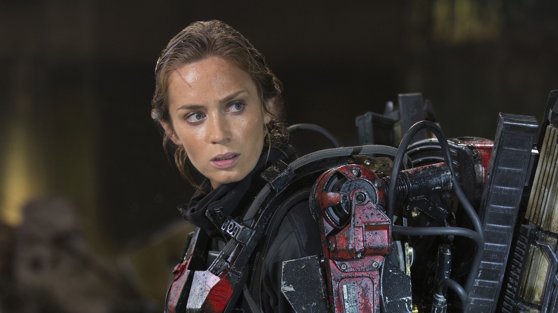 Emily Blunt as Rita Vrataski in Edge of Tomorrow HD Wallpaper