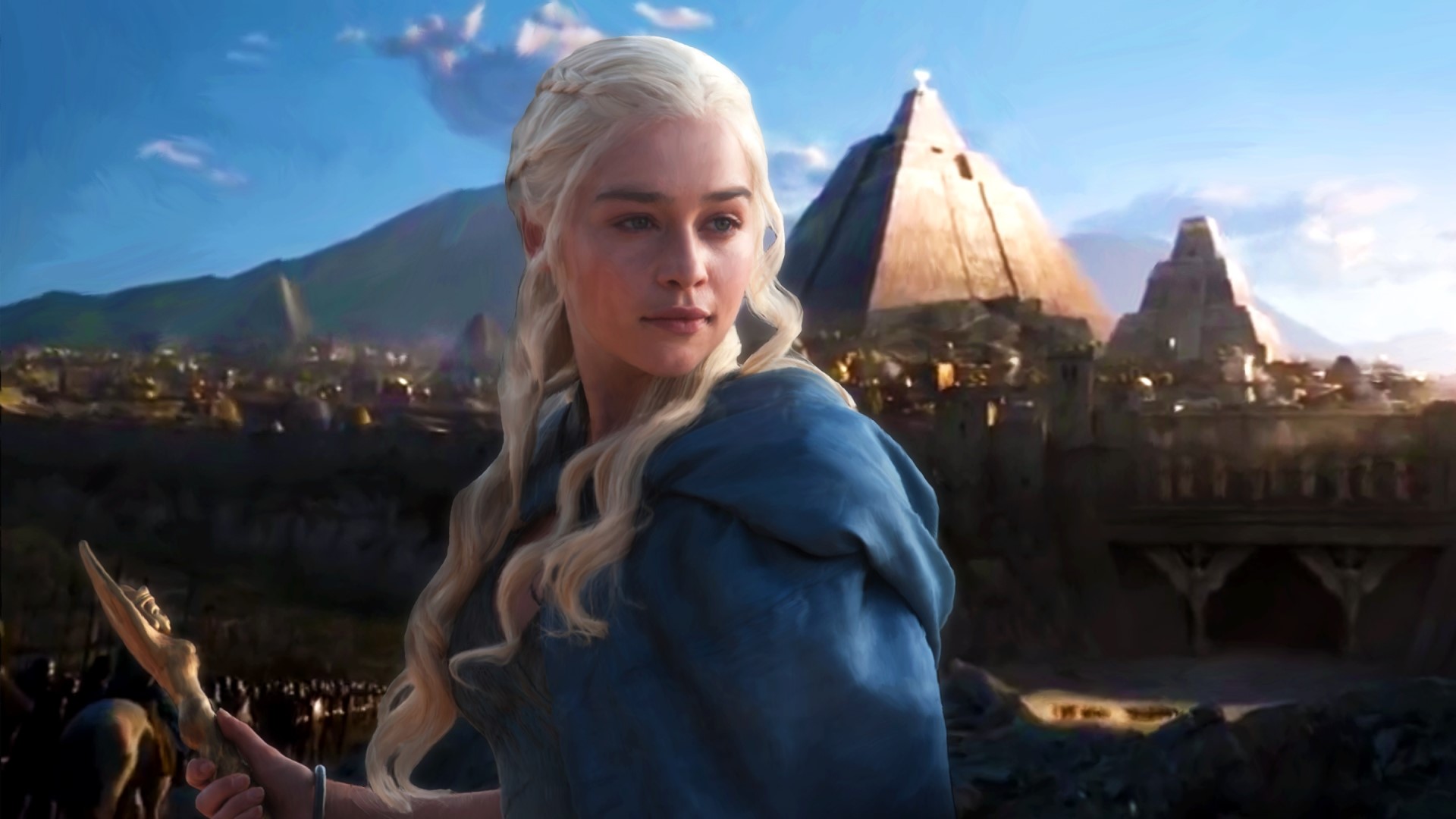 Daenerys Targaryen from Game of Thrones HD Wallpaper