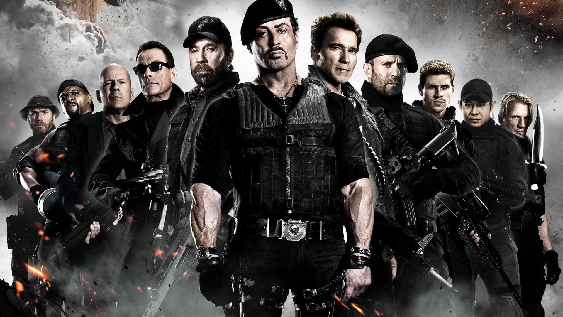 The Expendables 2 Cast HD Wallpaper