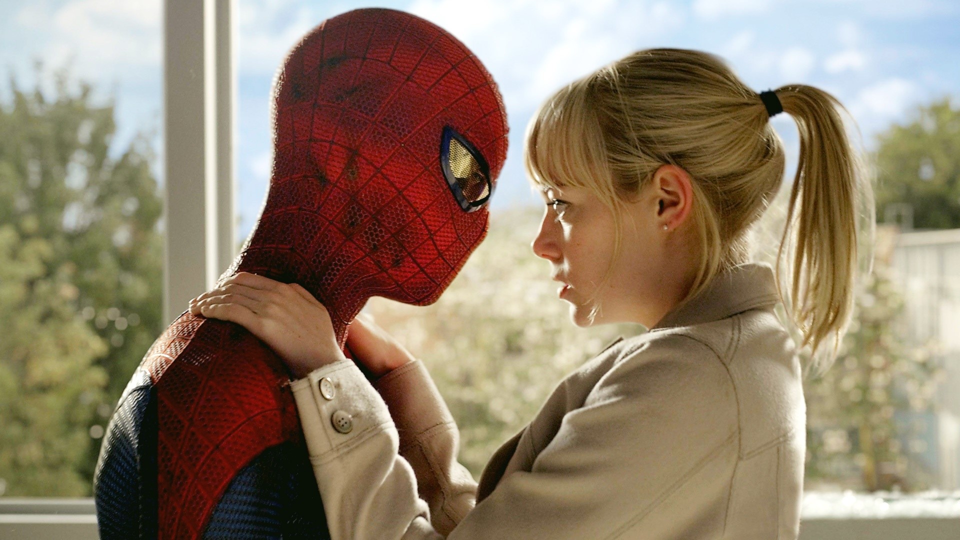 Spider-Man and Gwen Stacy HD Wallpaper