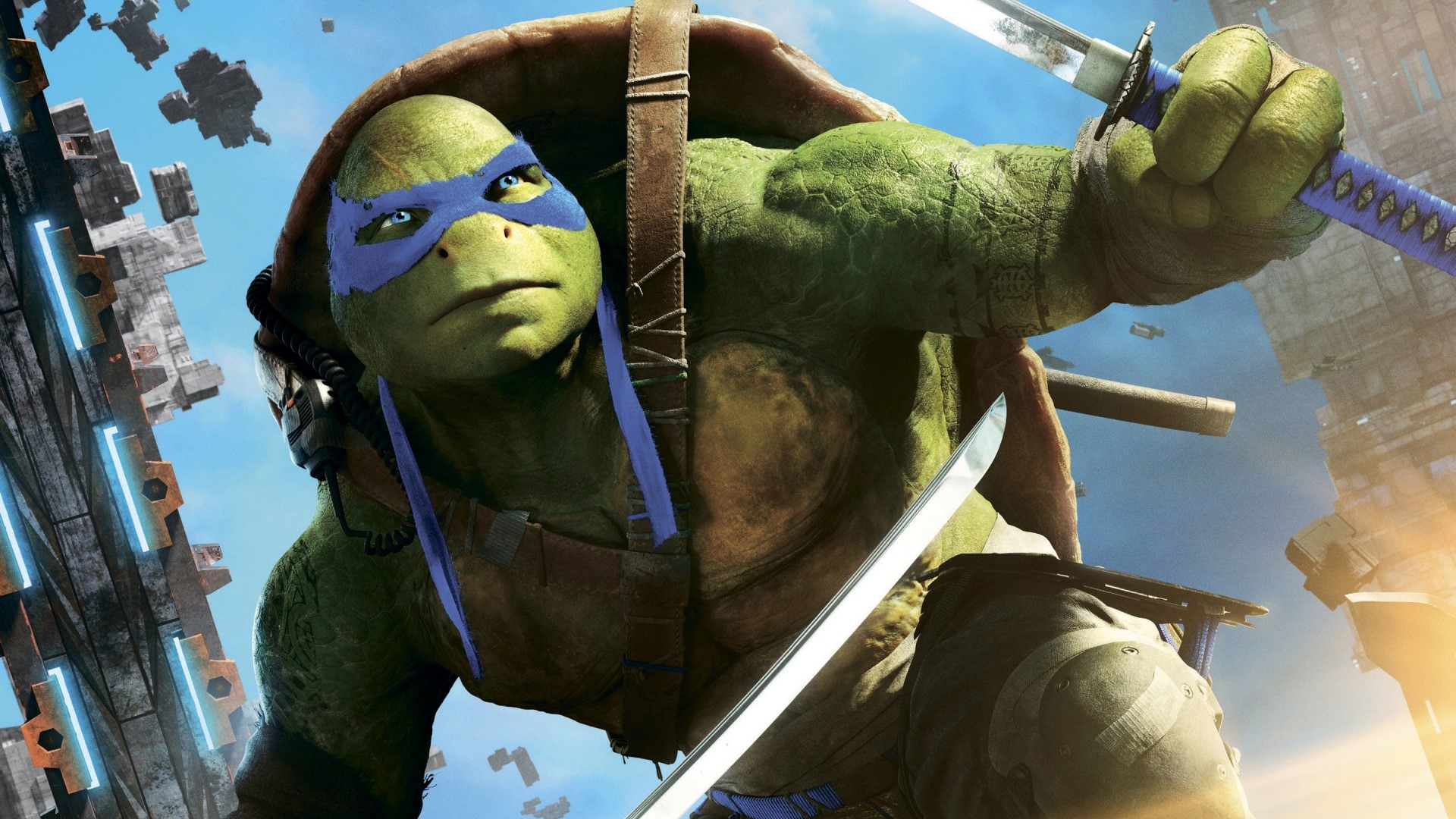 Leonardo from Teenage Mutant Ninja Turtles Out of the Shadows HD Wallpaper