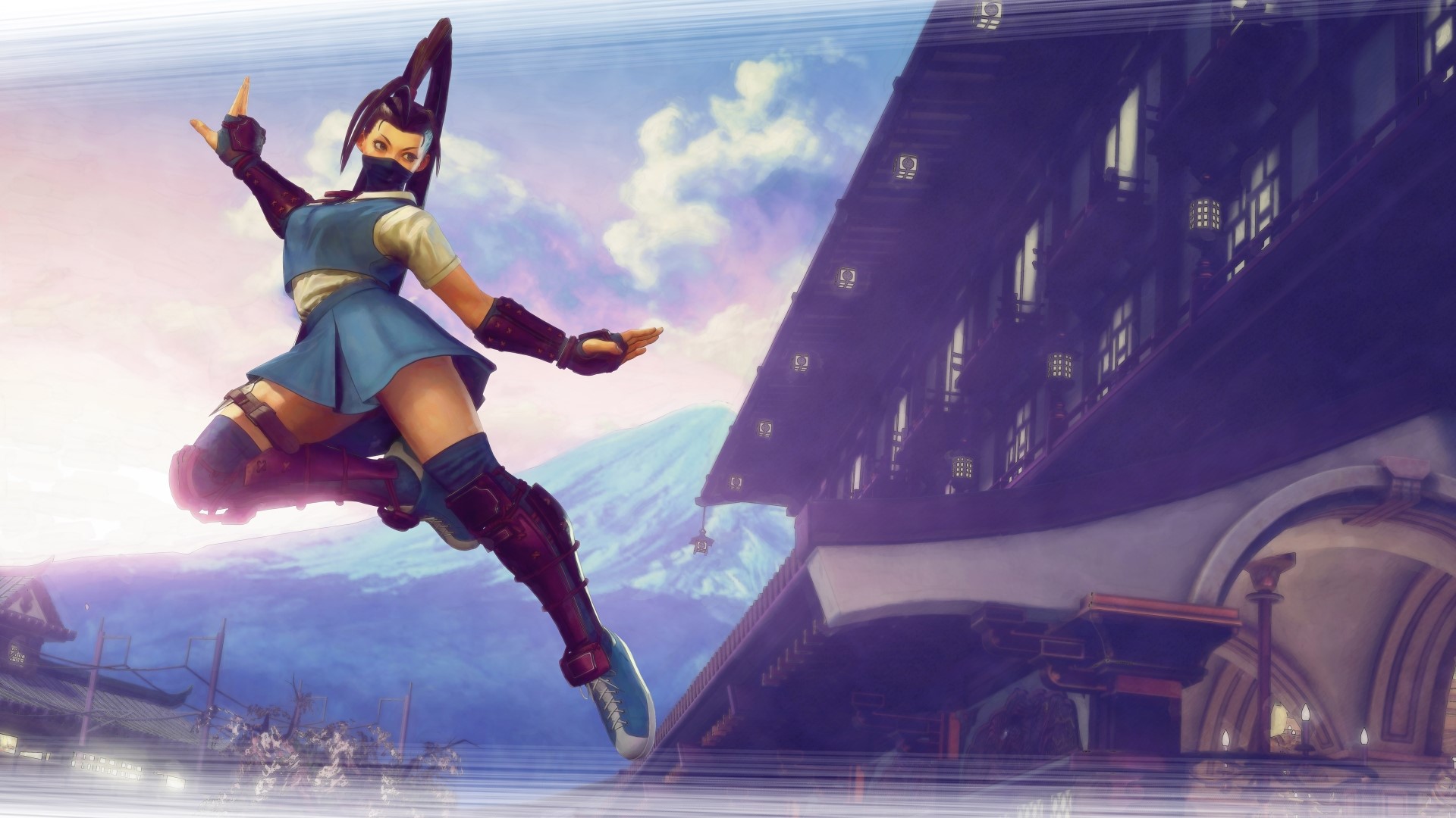 Ibuki from Street Fighter V HD Wallpaper