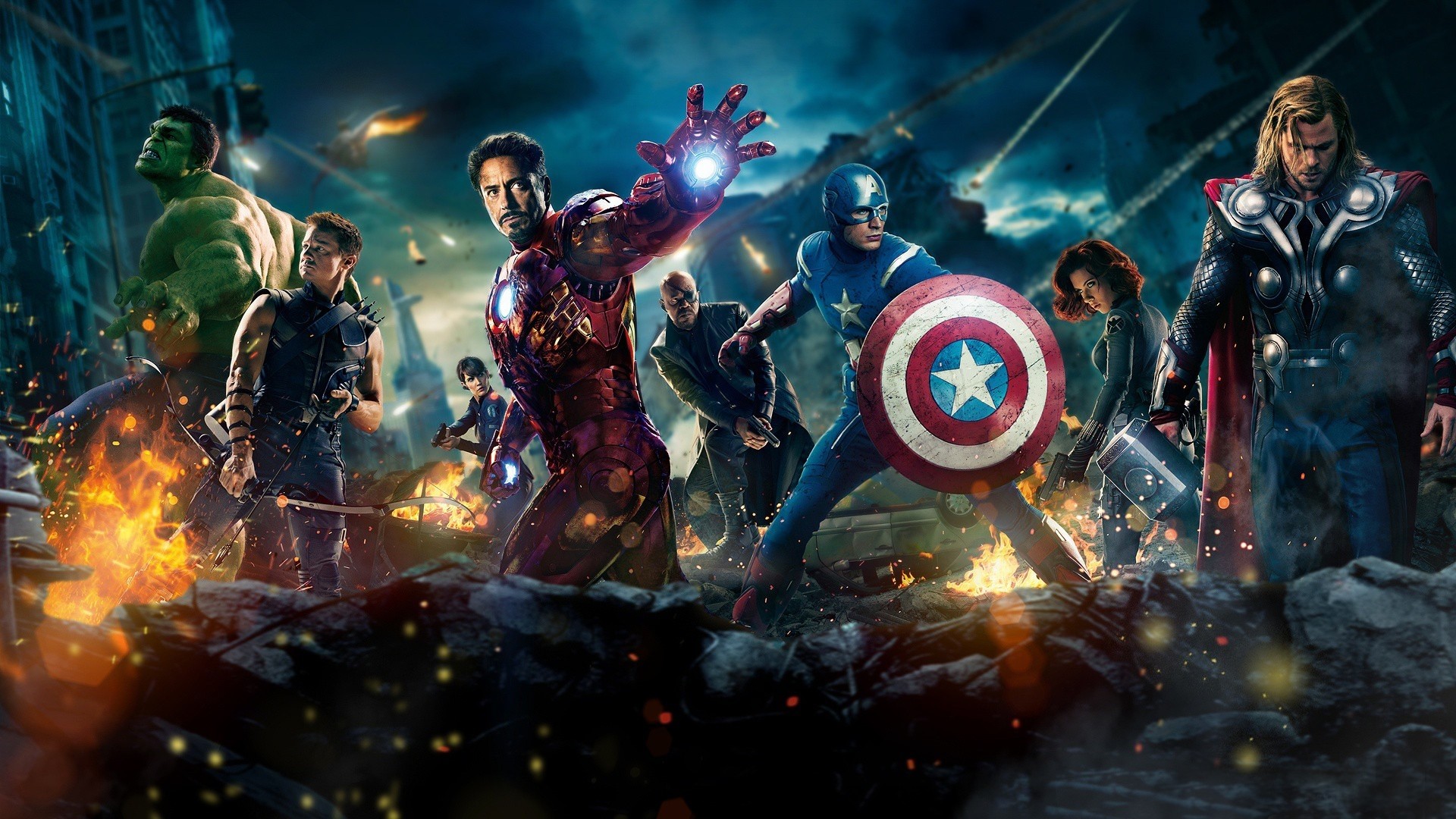 The Avengers from Marvel Comics HD Wallpaper