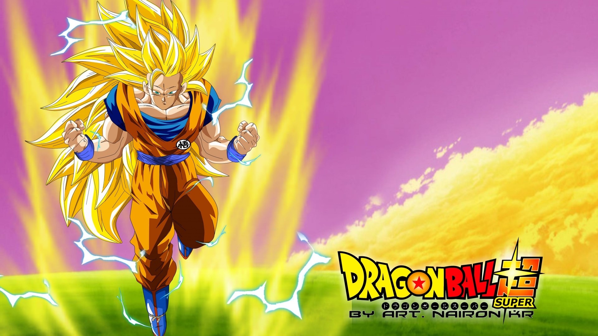 Goku Super Saiyan 3 from Dragon Ball Super HD Wallpaper