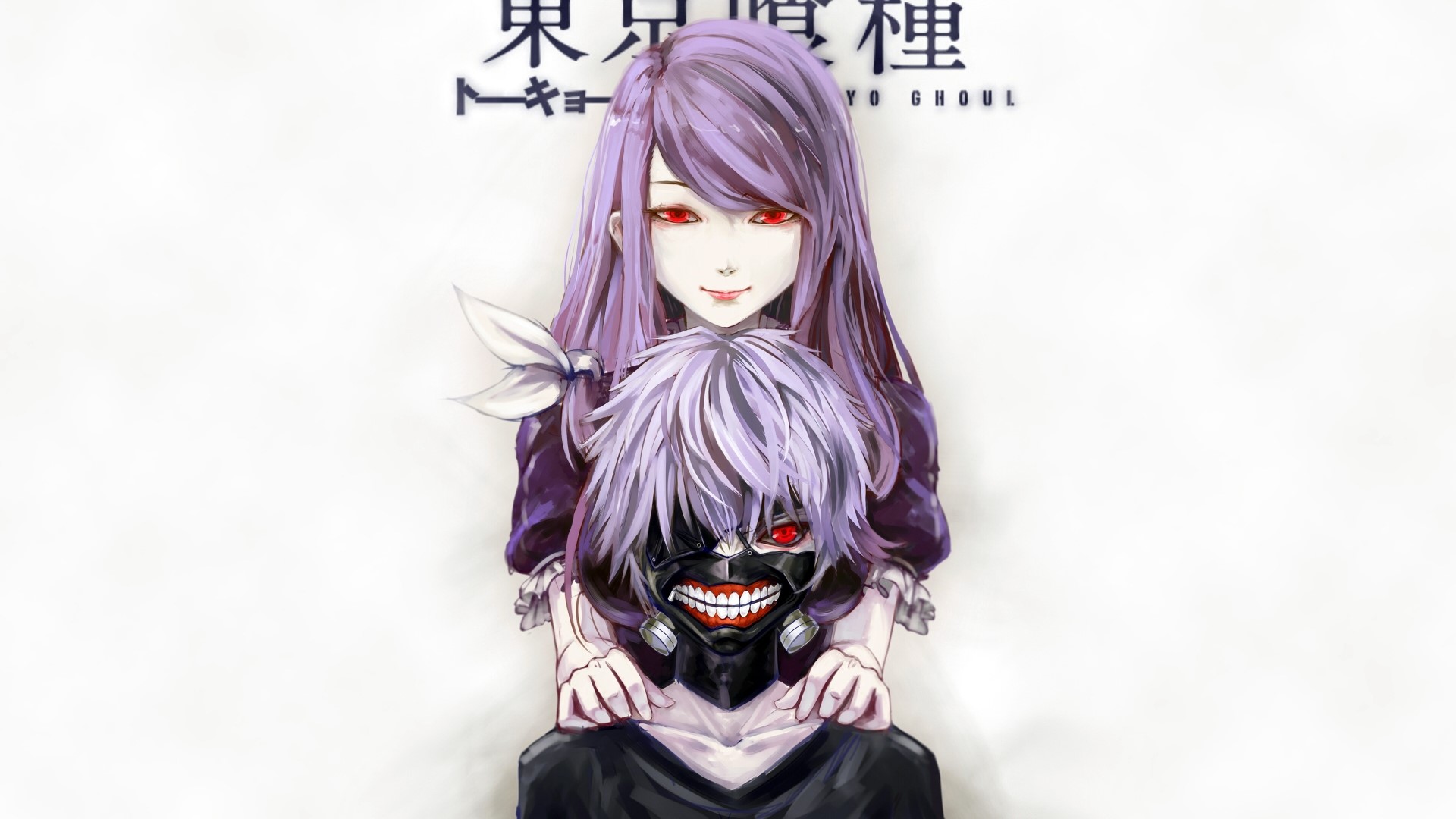 Rize and Kaneki from Tokyo Ghoul HD Wallpaper