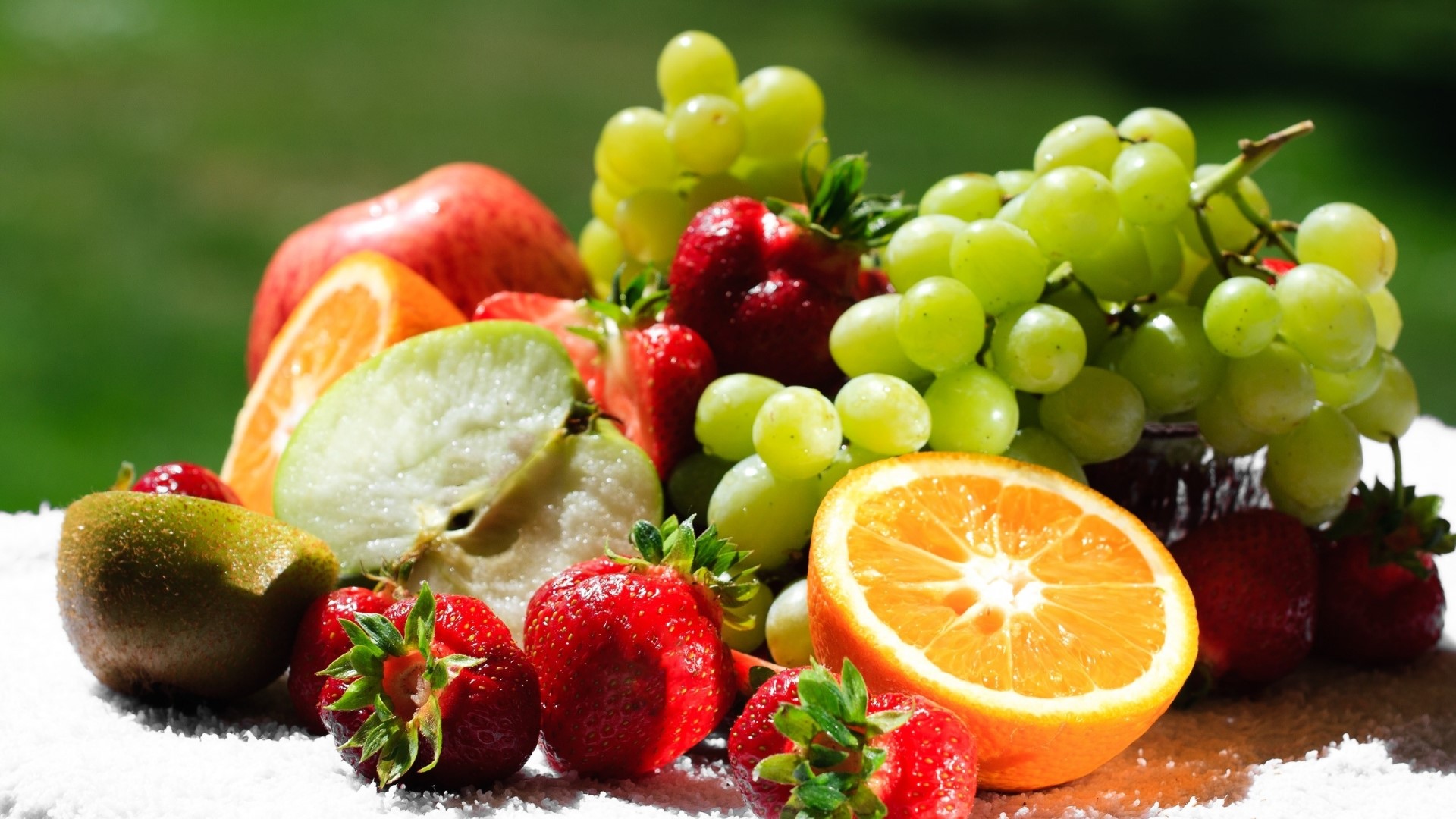 Assortment of Fresh Fruits HD Wallpaper