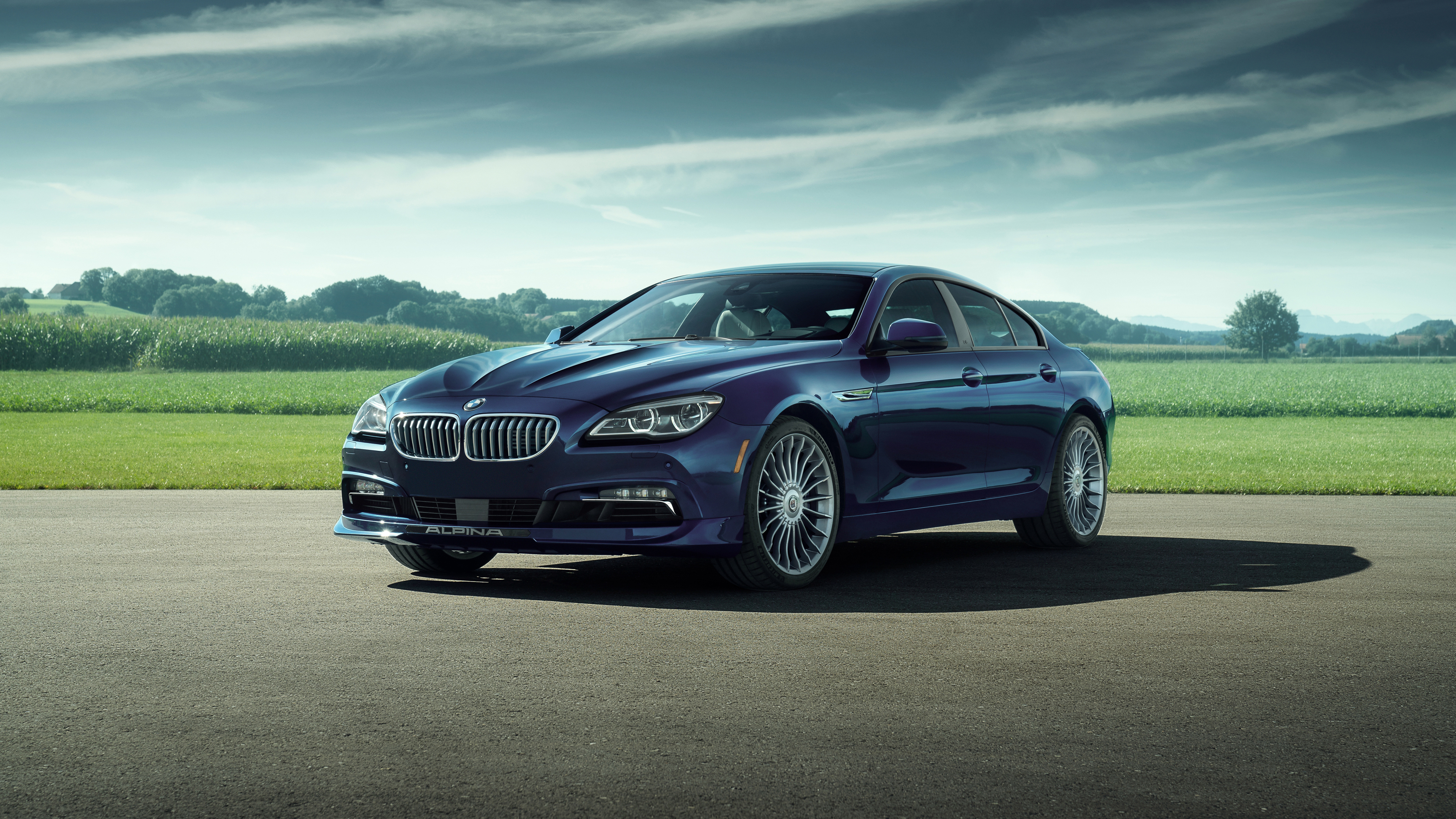 BMW ALPINA B6 xDrive Gran Coupe 4K HD Wallpaper
