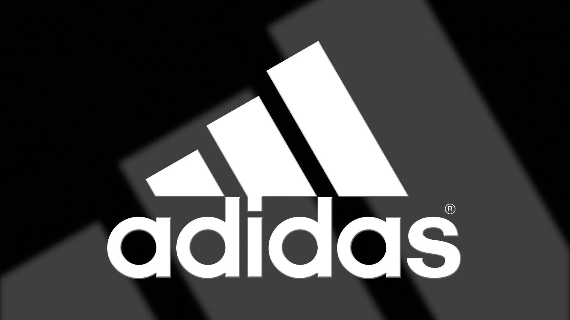 Adidas logo with three stripes and text HD Wallpaper