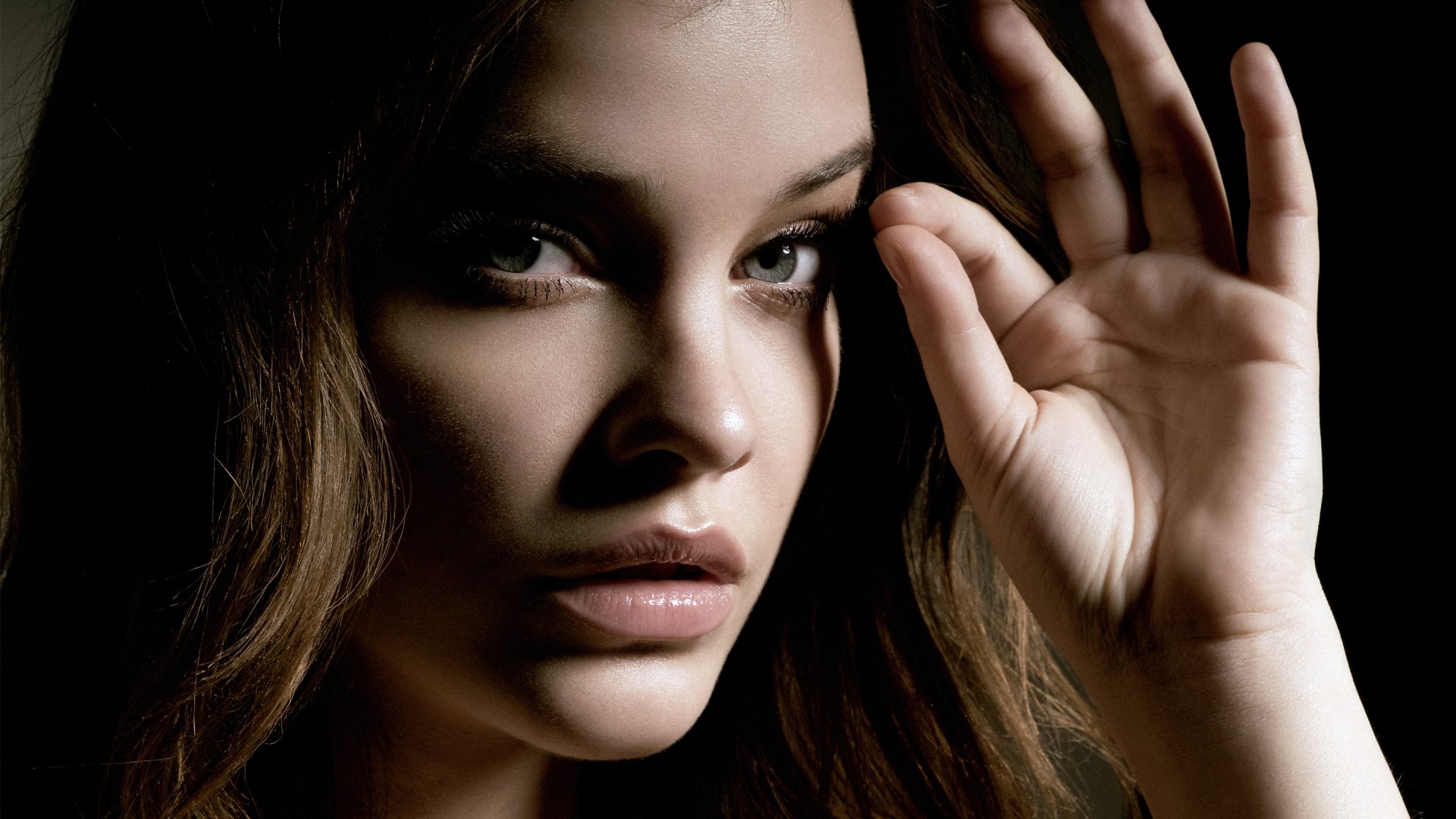 Barbara Palvin close-up HD Wallpaper