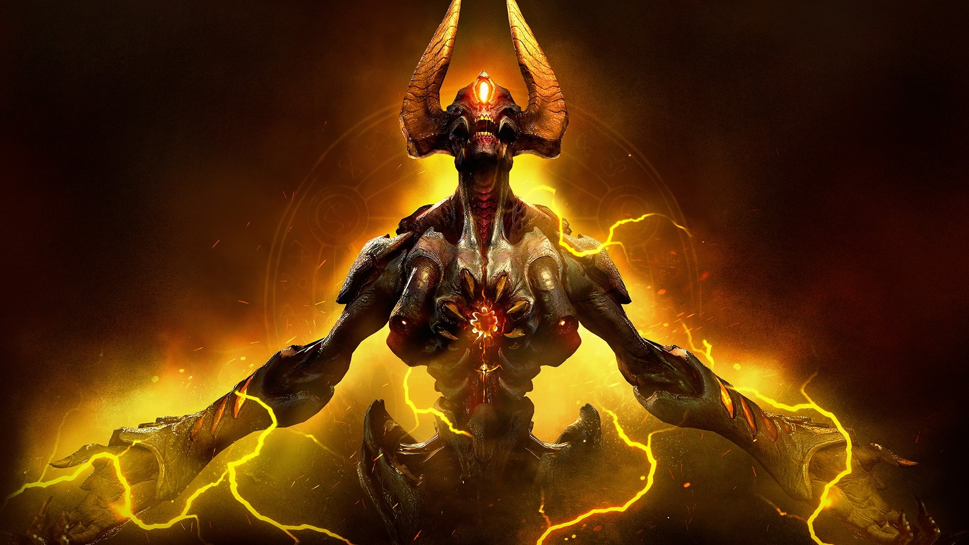 Doom Multiplayer Demon HD Wallpaper